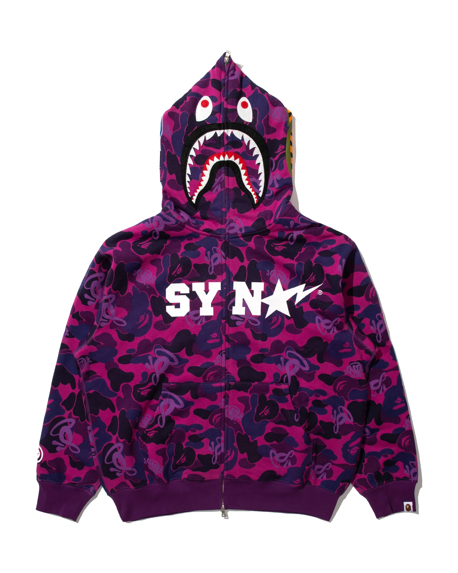 BAPE X Spotify X SYNA By Central Cee Shark Full Zip Hoodie