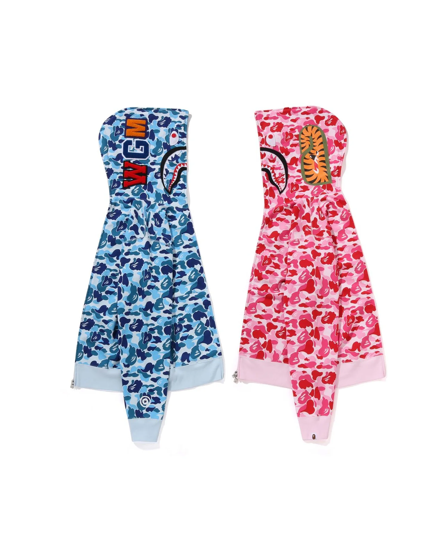 Abc Camo Separate Shark Full Zip Hoodie