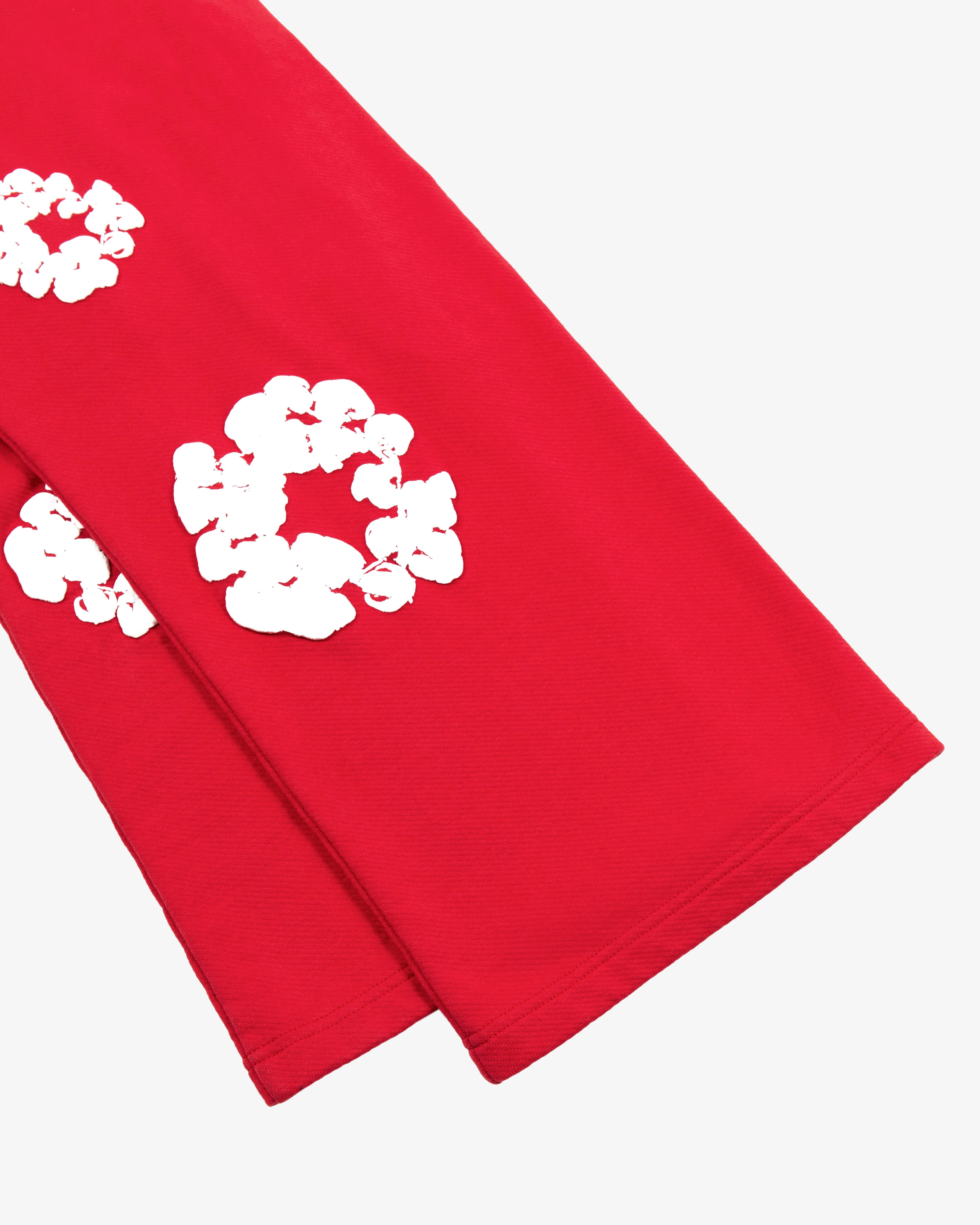 Denim Tears - Cotton Wreath Baggy Sweatpants - (Red)