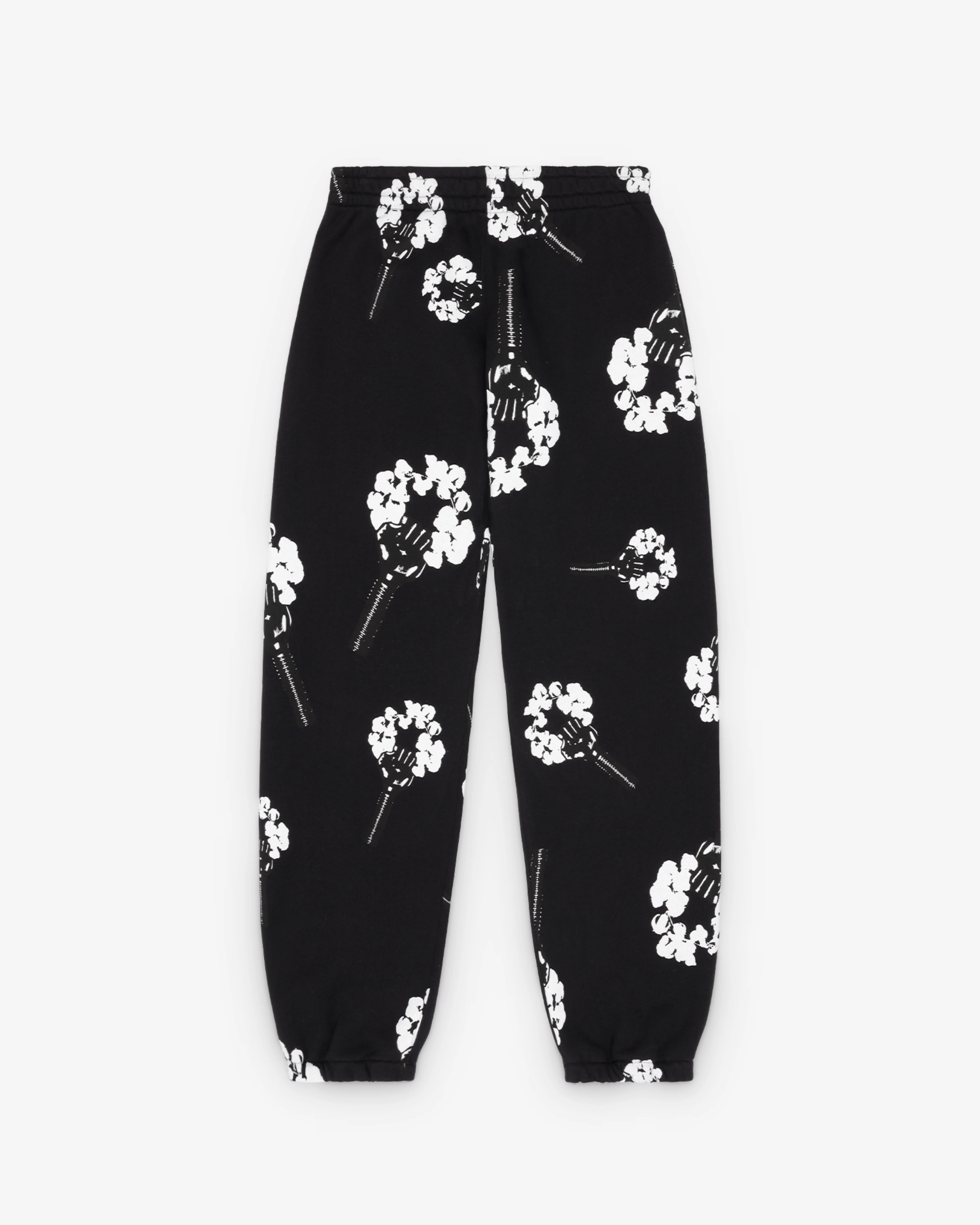 Denim Tears - Hardies Cotton Wreath Fist Sweatpants - (Black)