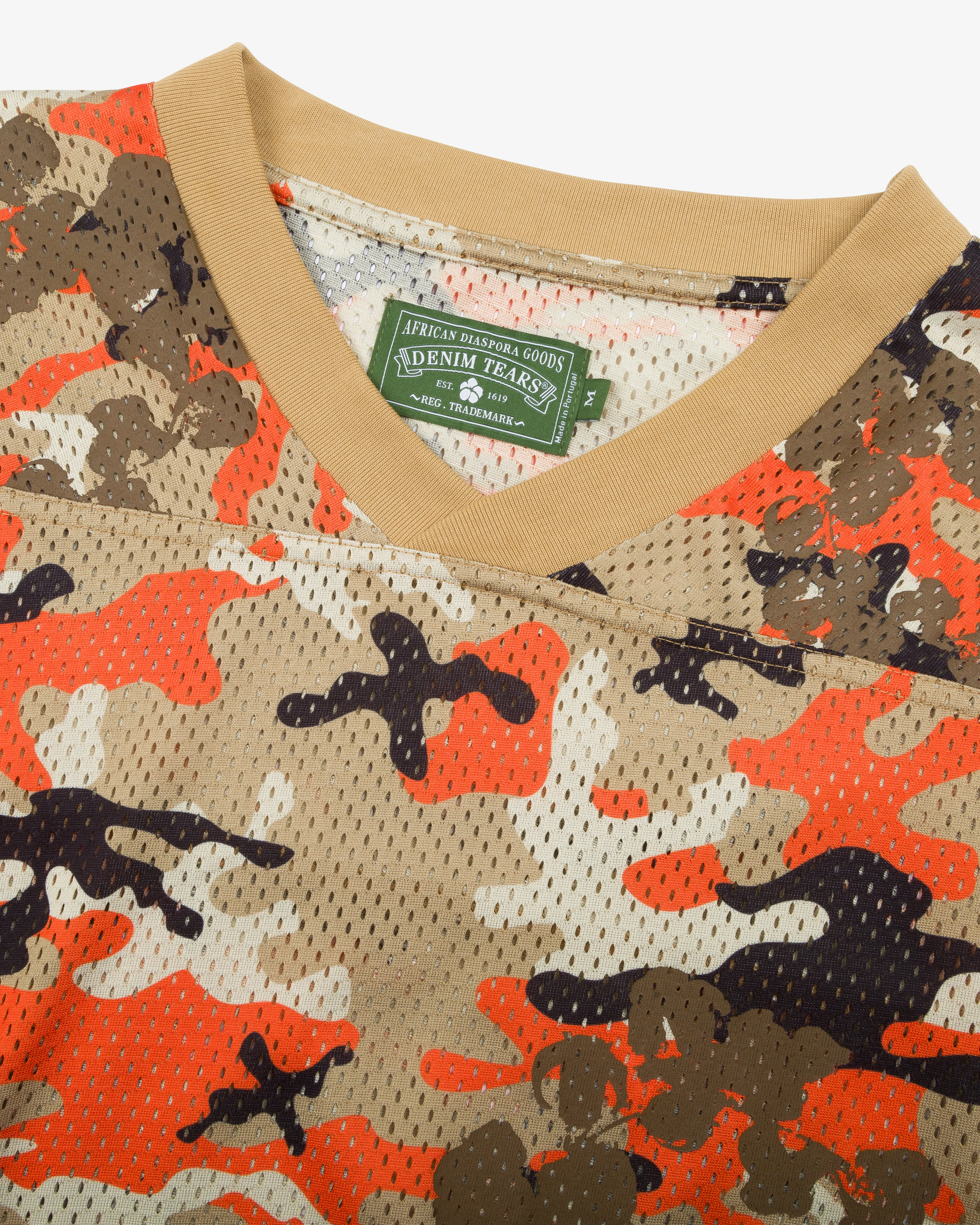 Denim Tears - Camo Wreath Jersey T-Shirt - (Brown Camo)