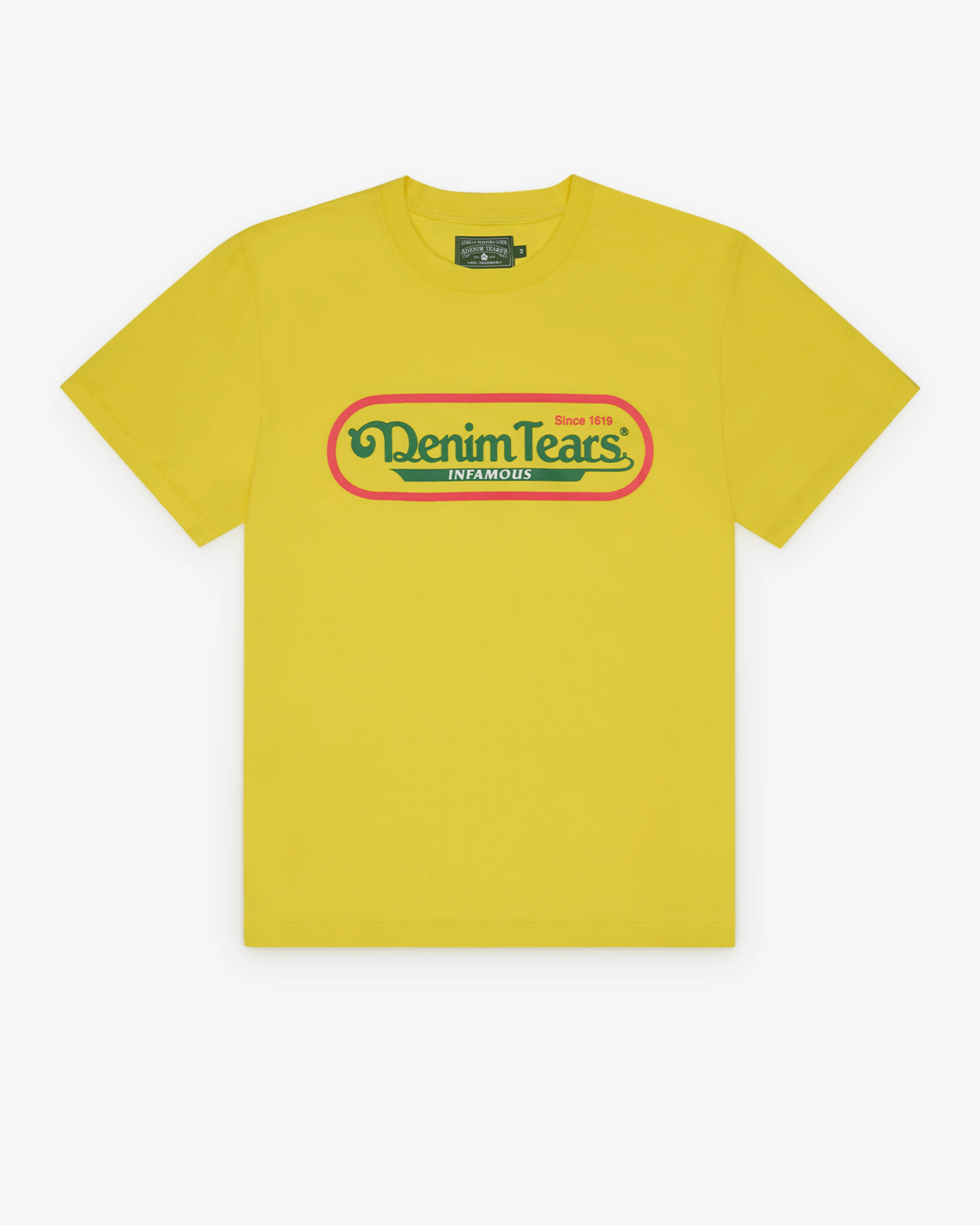 Denim Tears - Men's Nathan Tee - (Yellow)