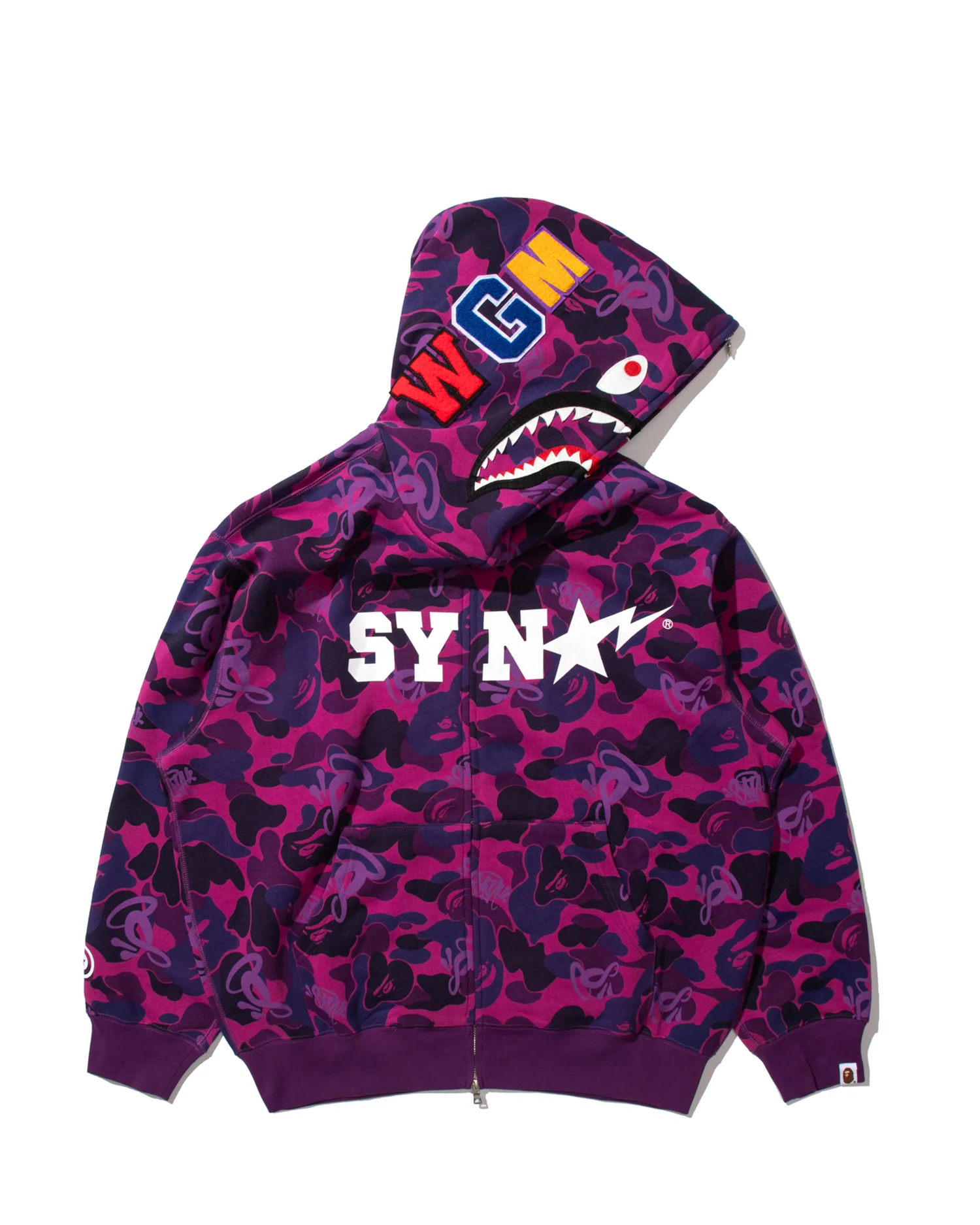 BAPE X Spotify X SYNA By Central Cee Shark Full Zip Hoodie