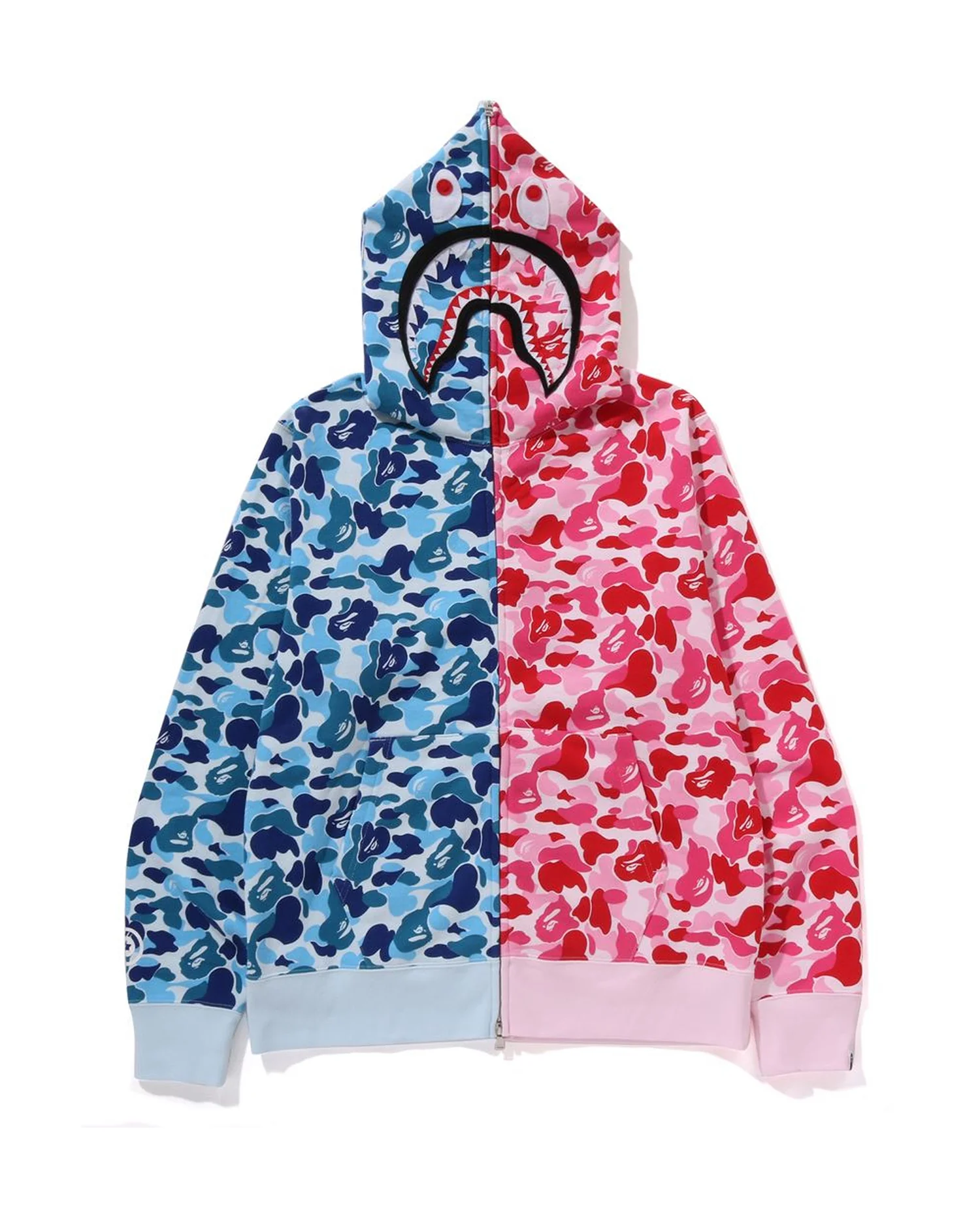 Abc Camo Separate Shark Full Zip Hoodie