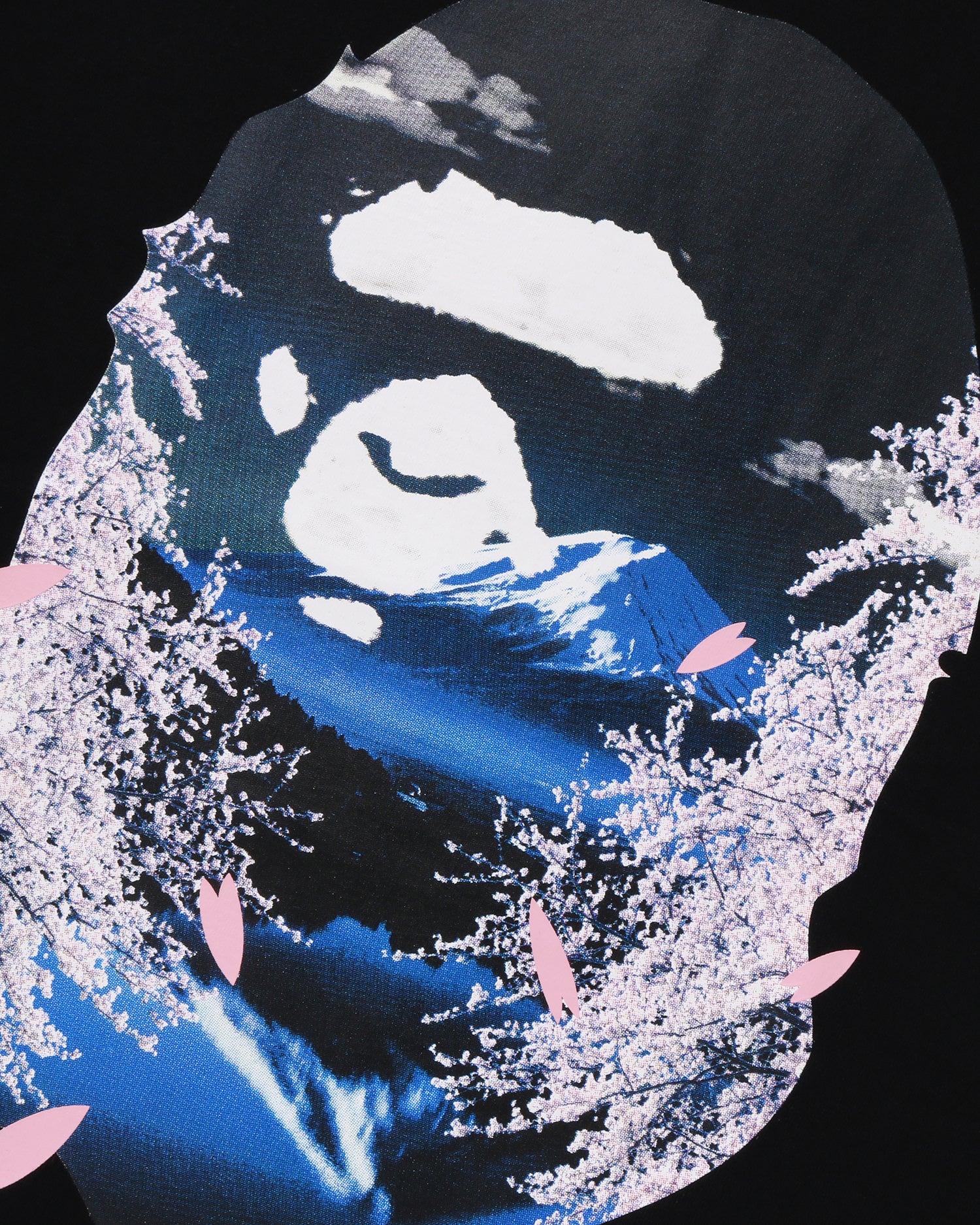 Sakura Photo Ape Head Tee