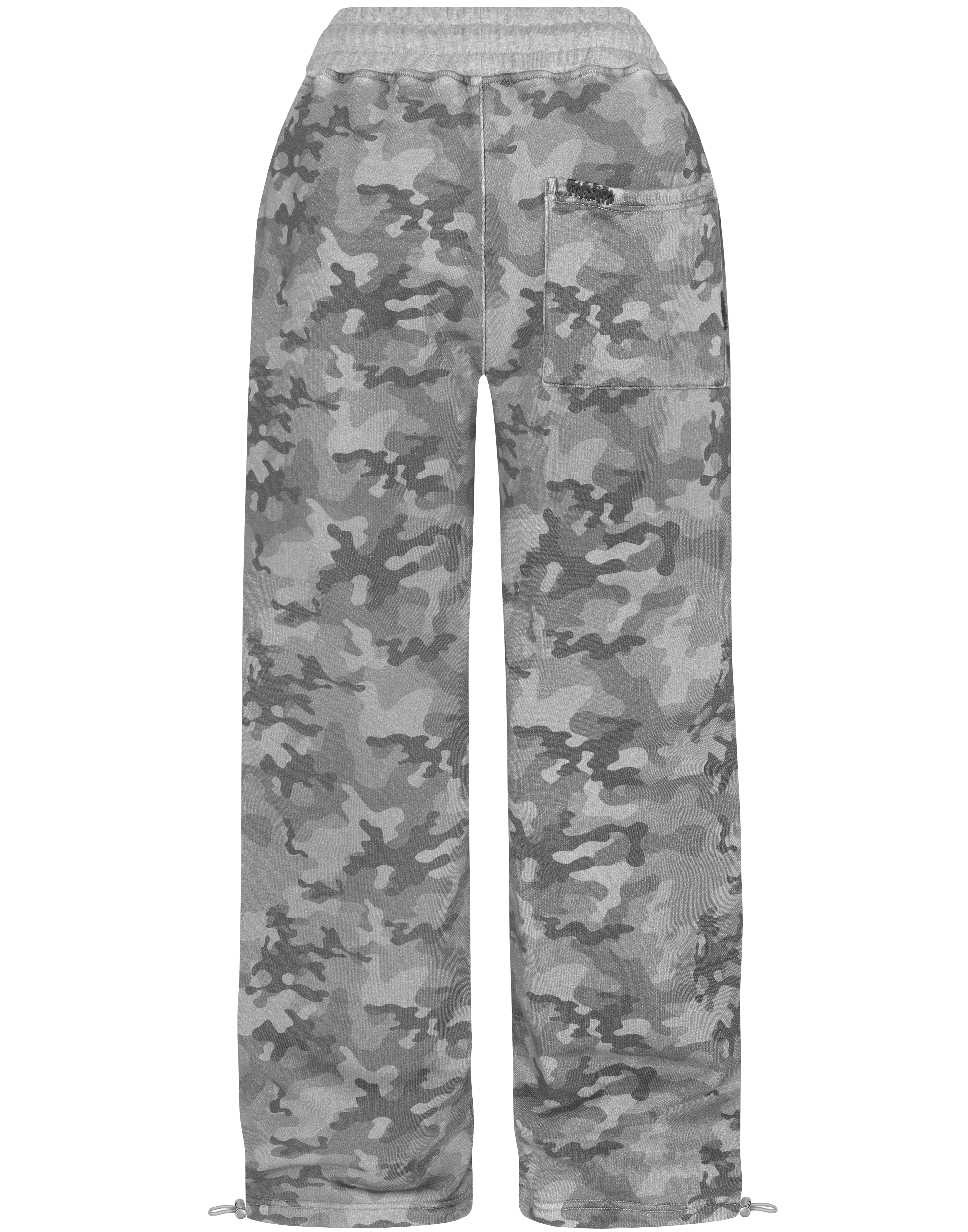 SOLD OUT - Grey Camo Baggy Sweatpants