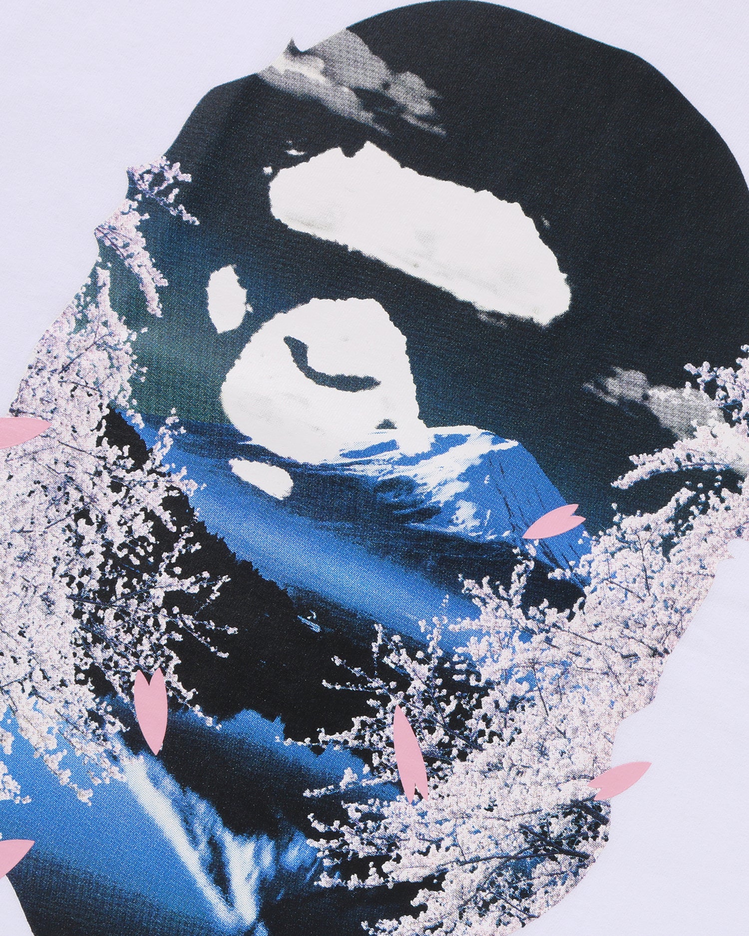 Sakura Photo Ape Head Tee