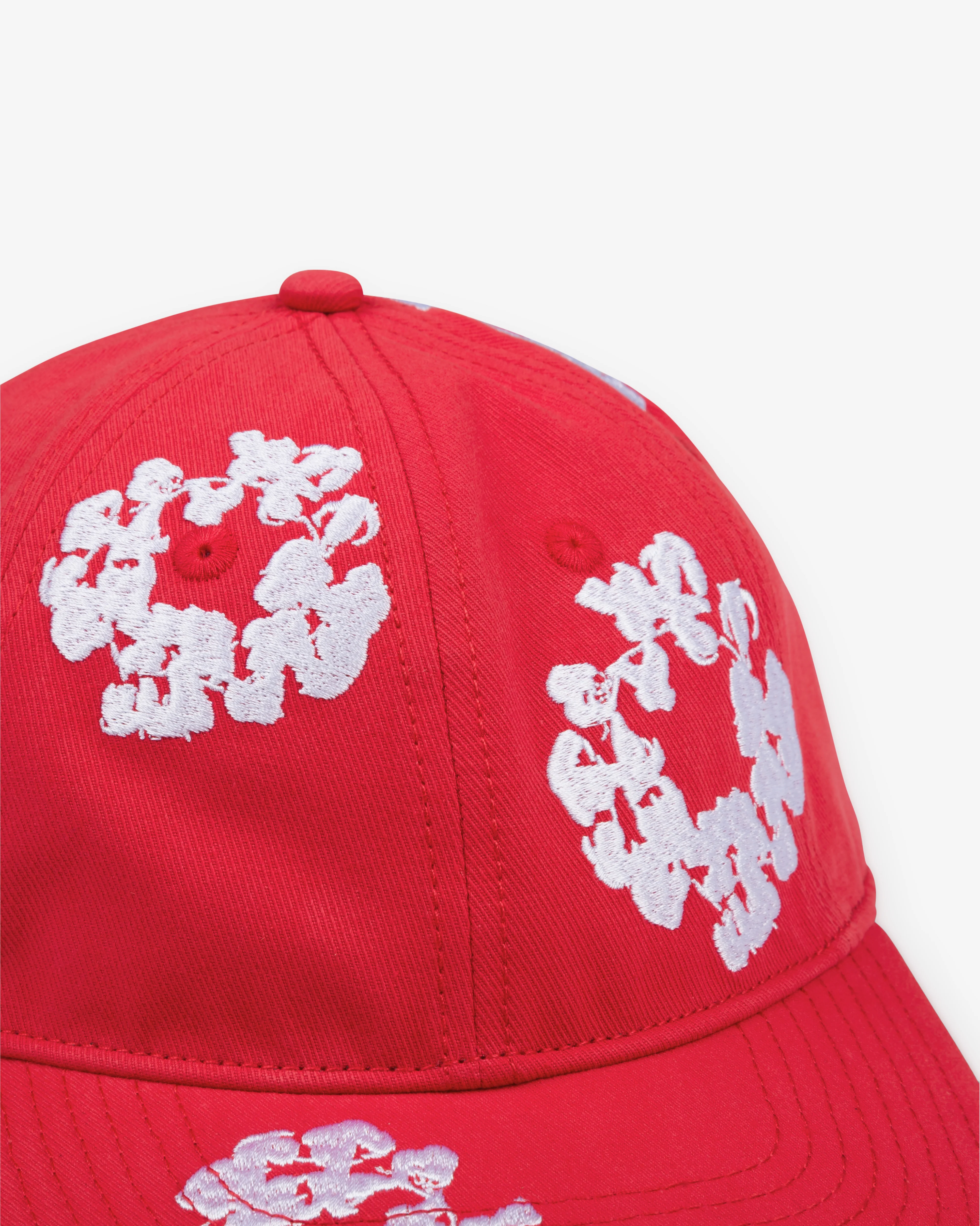 Denim Tears - The Cotton Wreath Cap - (Red)