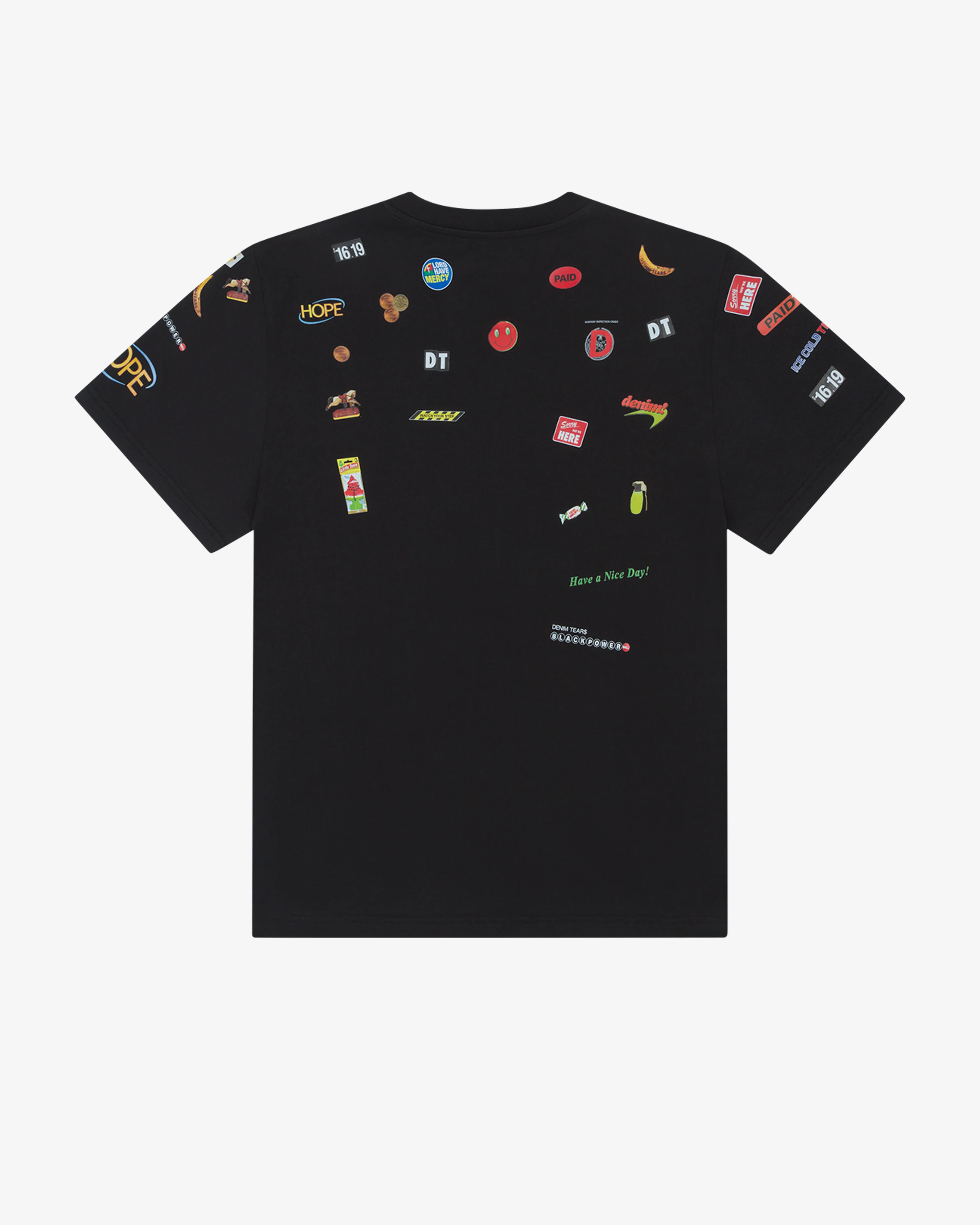 Denim Tears - Men’s Sweet Corner Tee - (Black)