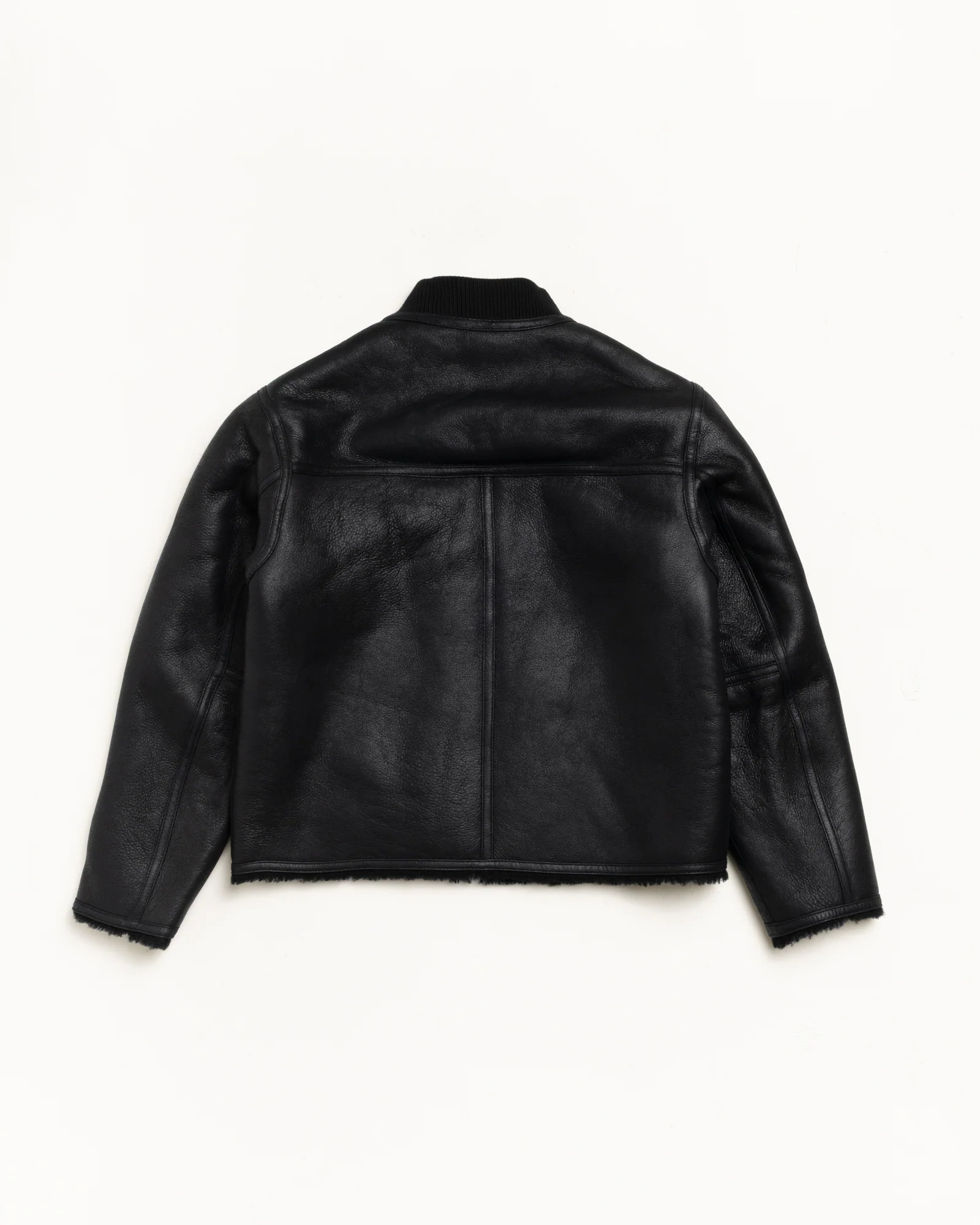 SHEARLING REVERSIBLE BOMBER