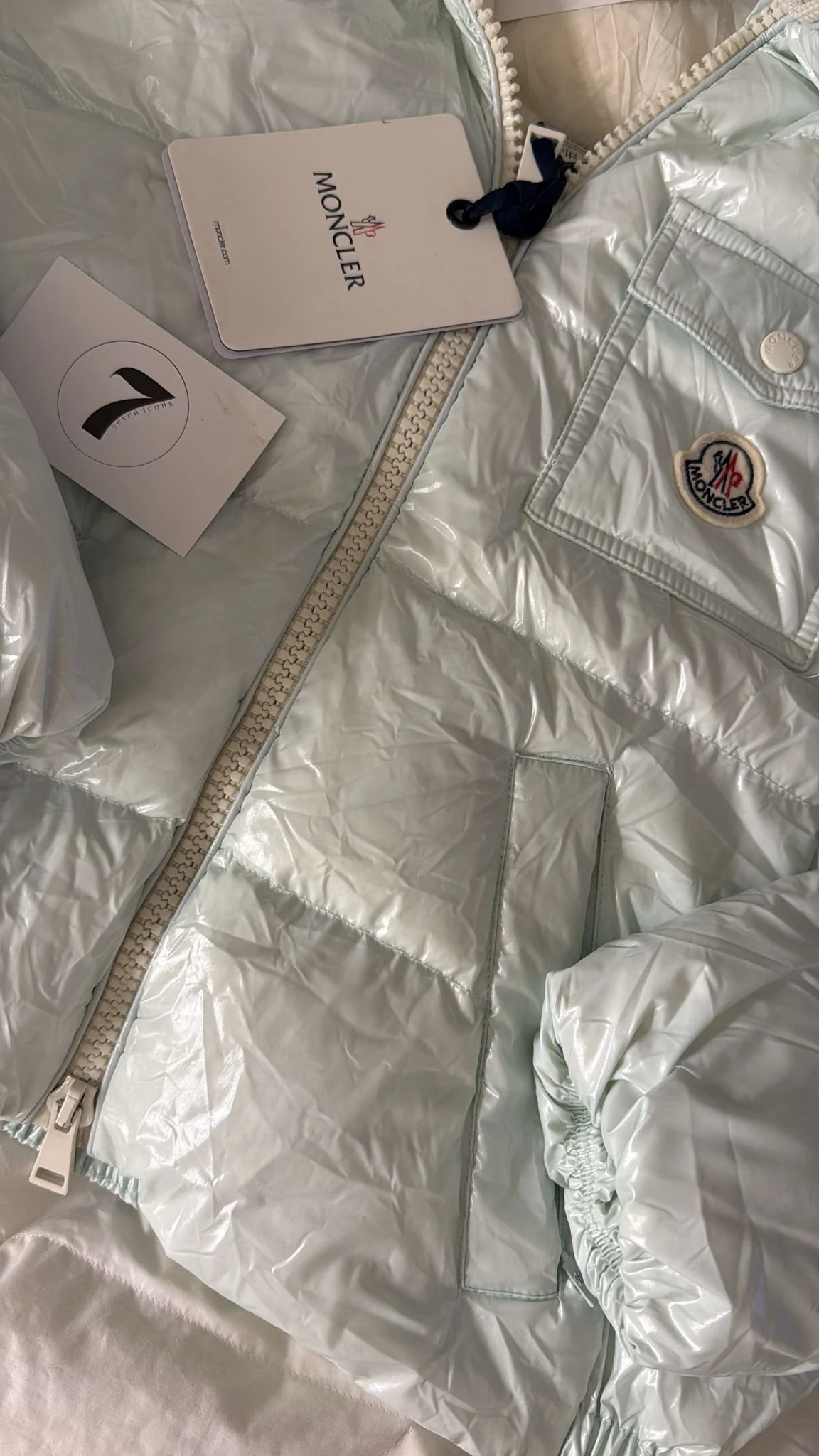 BABY BLUE ICE MONCLER JACKET