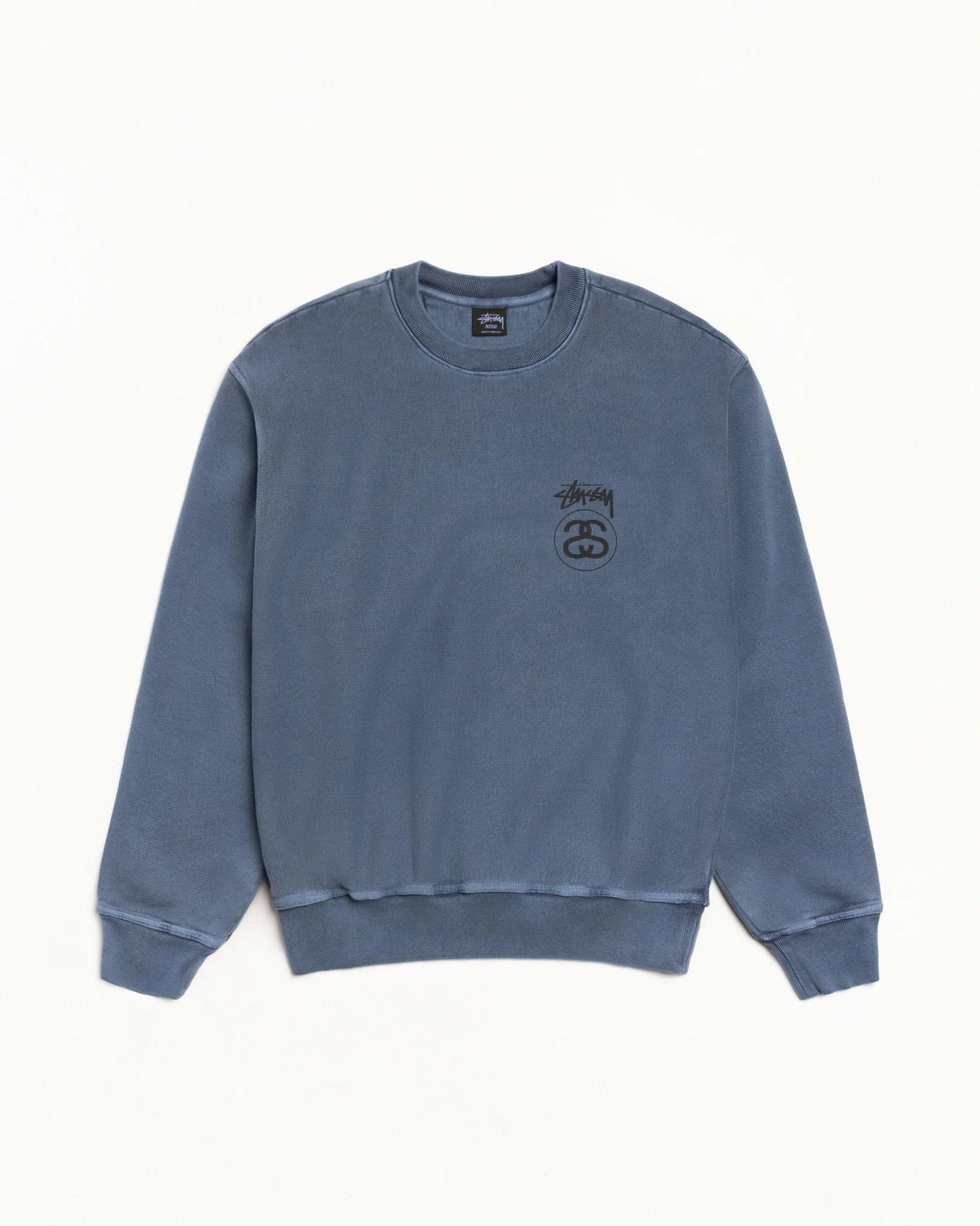 STOCK LINK CREW PIGMENT DYED