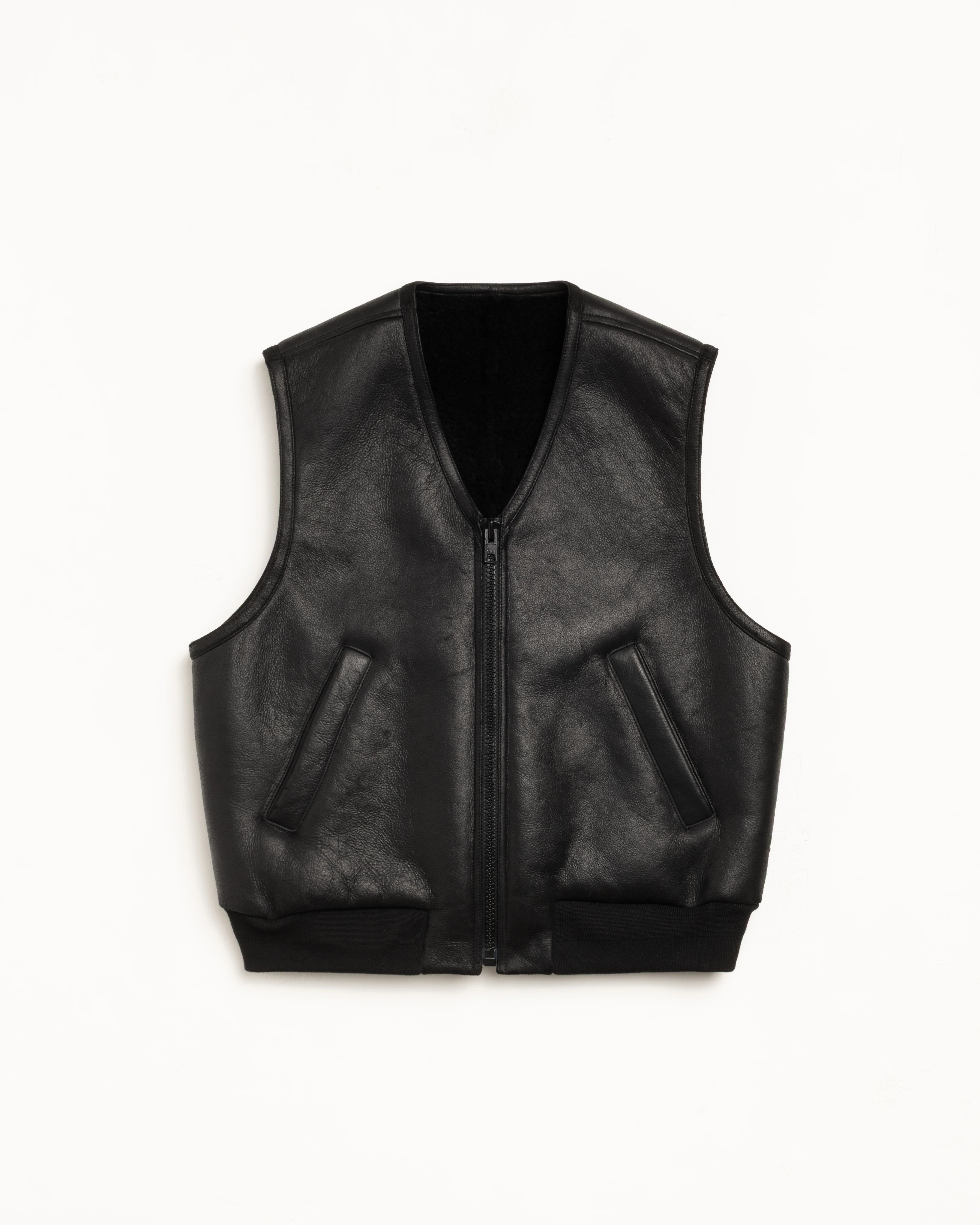 SHEARLING VEST