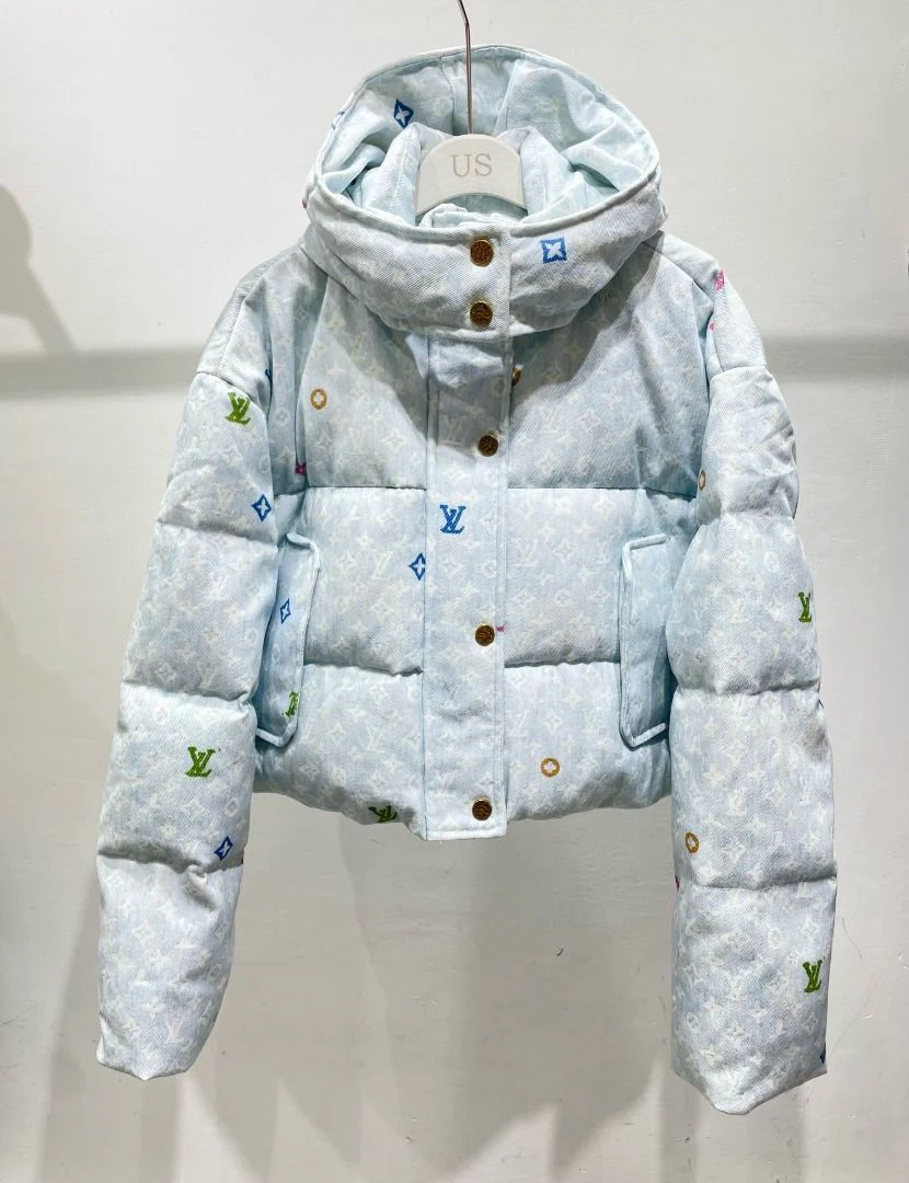 LV MONOGRAM DENIM COAT