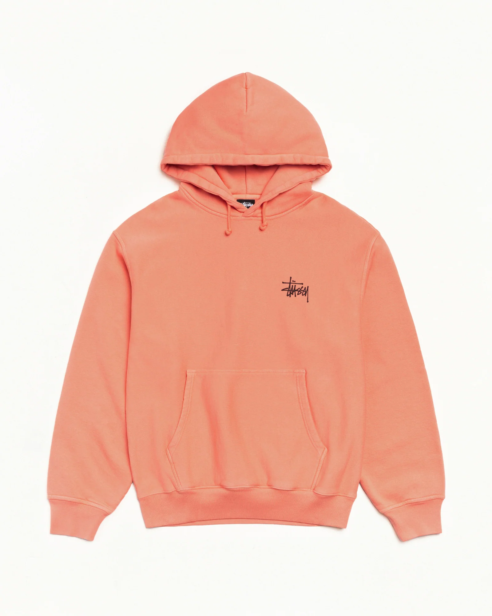 BASIC STÜSSY HOODIE PIGMENT DYED