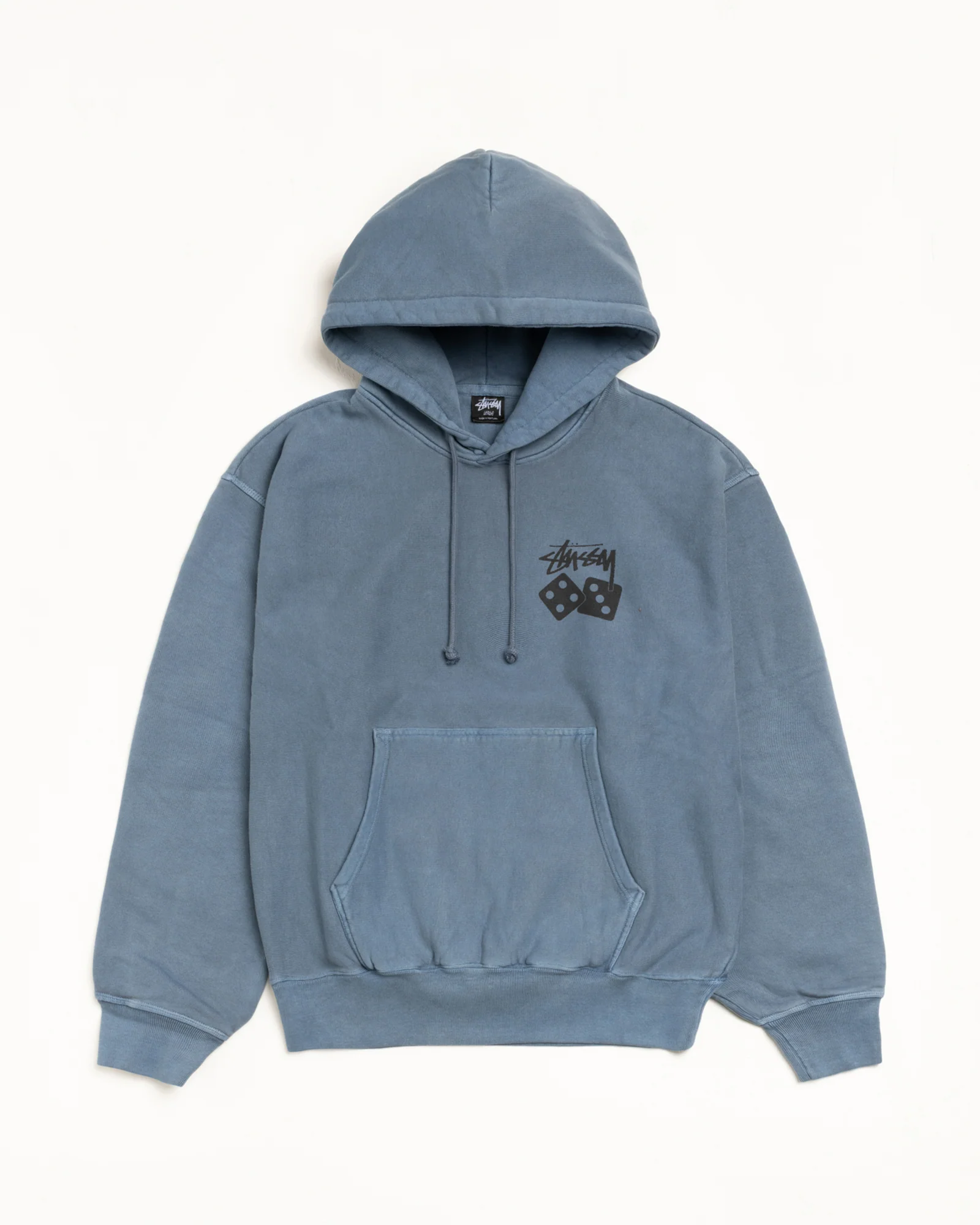 DICE HOODIE PIGMENT DYED