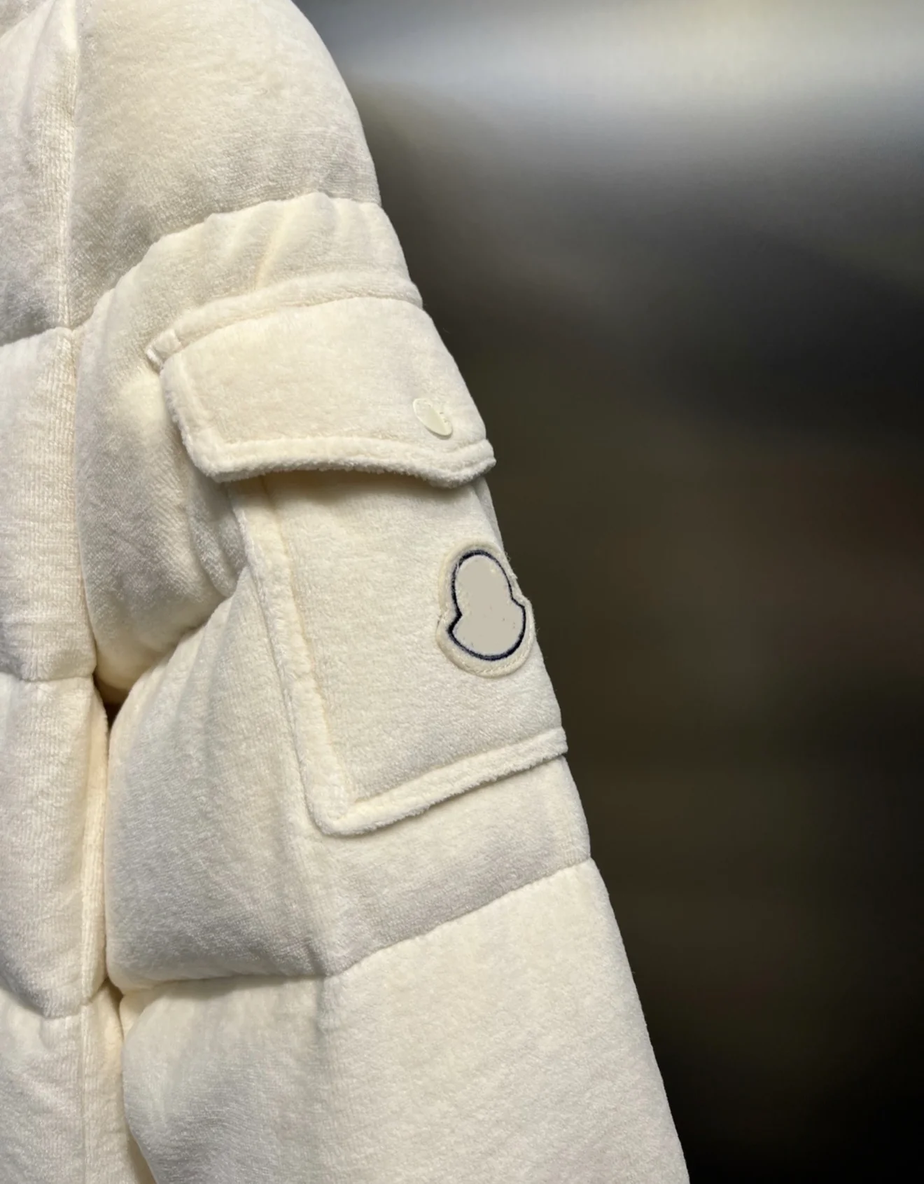 MONCLER COTTON TEDDY JACKET