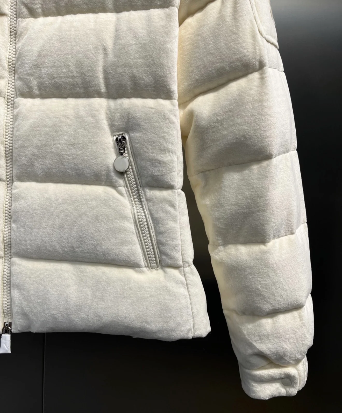 MONCLER COTTON TEDDY JACKET