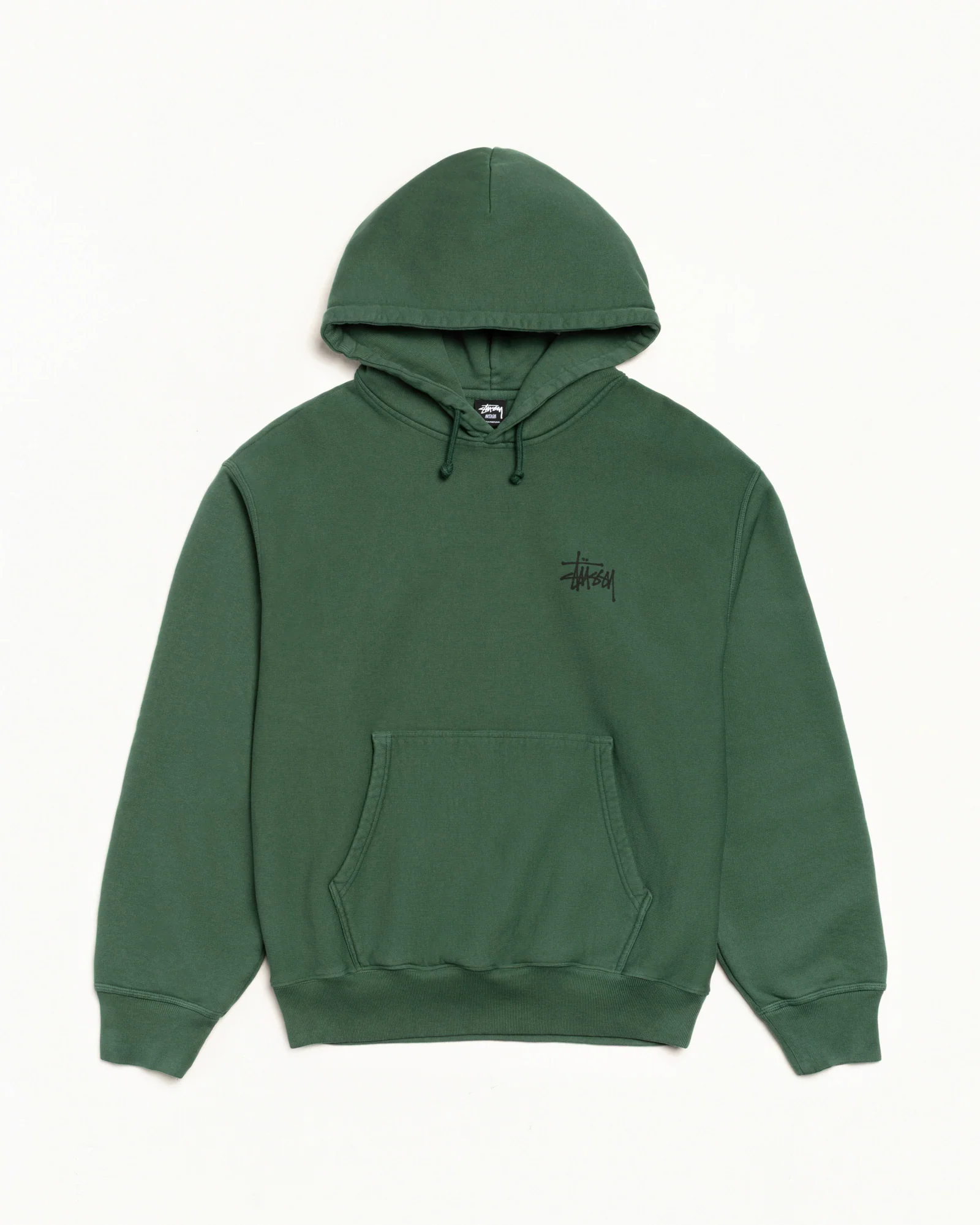 BASIC STÜSSY HOODIE PIGMENT DYED