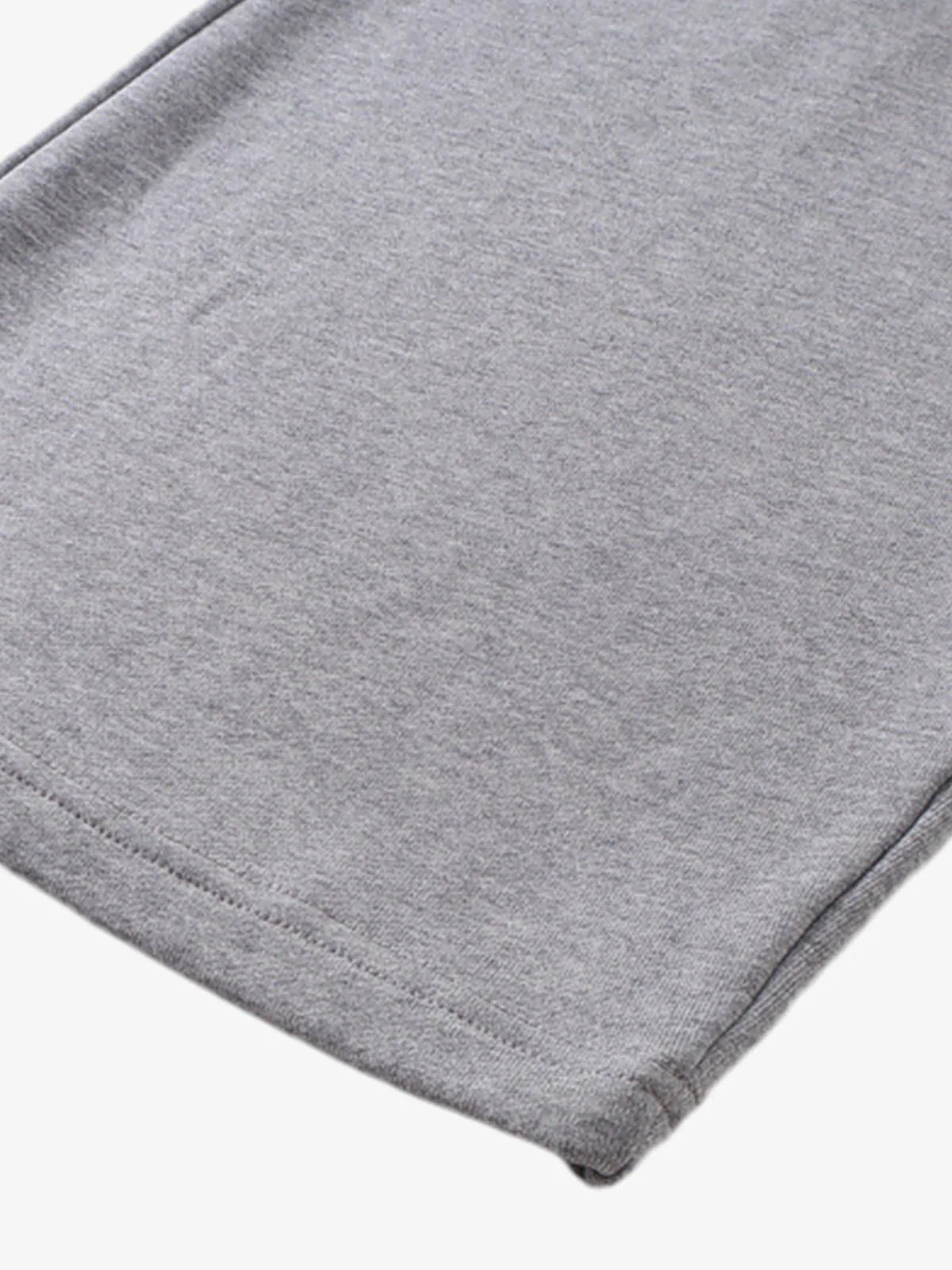 Retro Letter Print Drawstring Straight-Leg Wide Pants