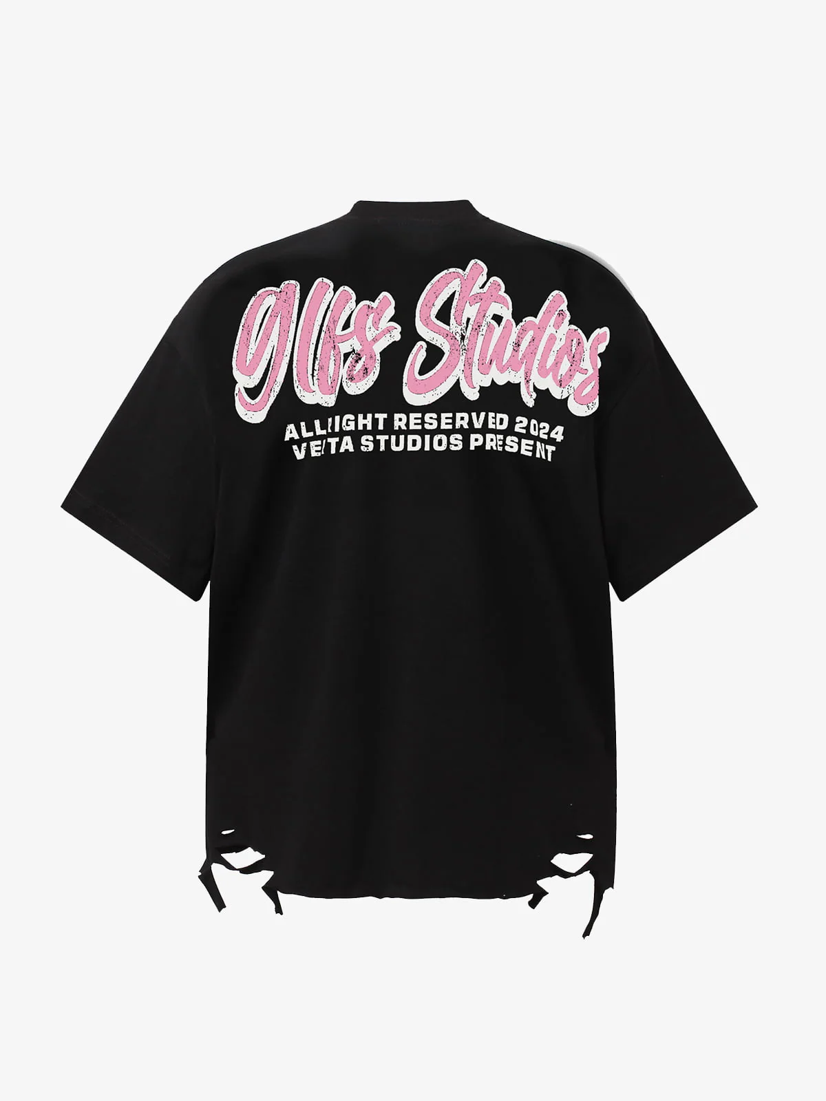 Retro Letter Graphic T-Shirt