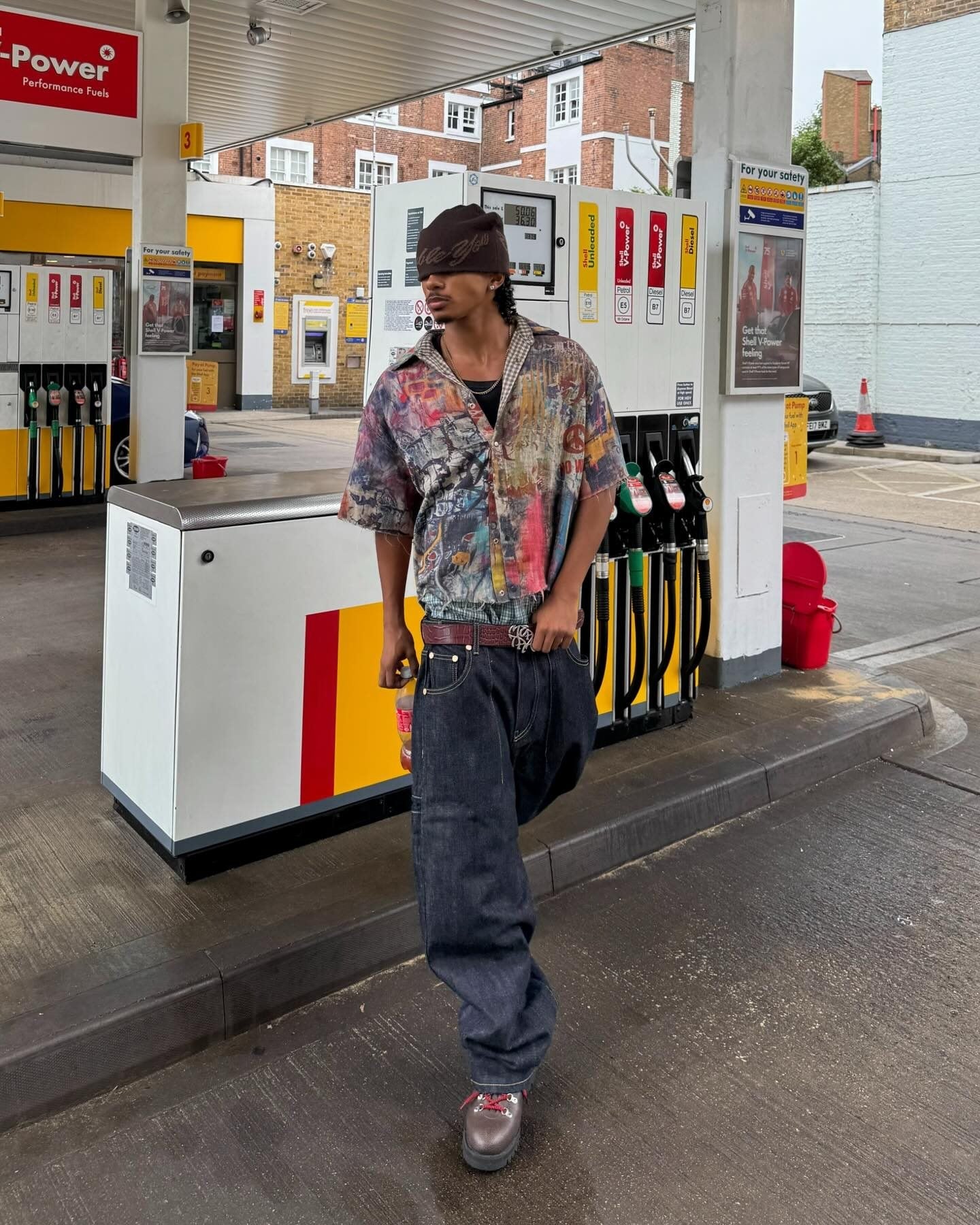 Street Reversible Short-sleeved Shirt - 2089