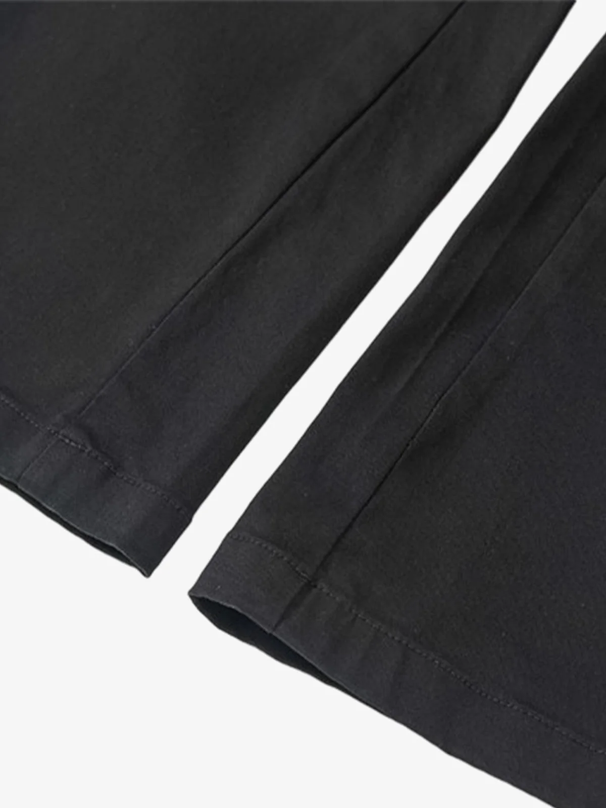 Technical Style Flared Cargo Casual Pants