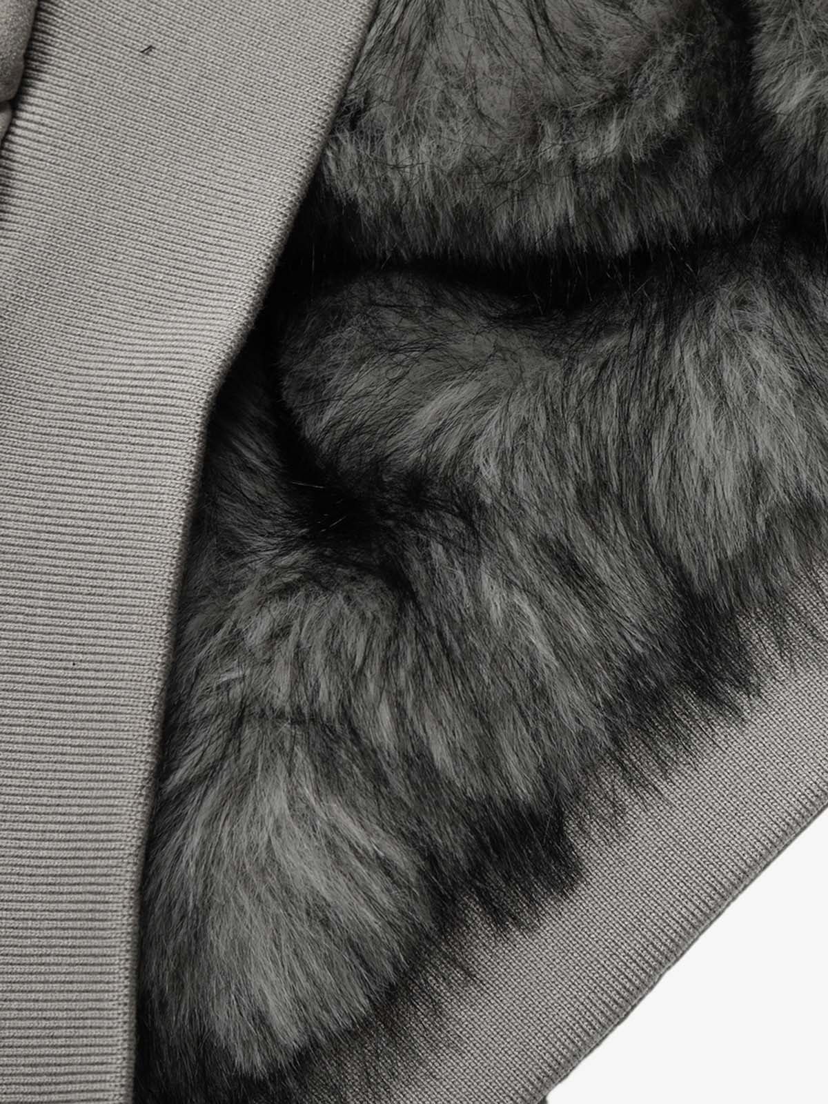 Street Fur Reversible Hooded Jacket - 2493