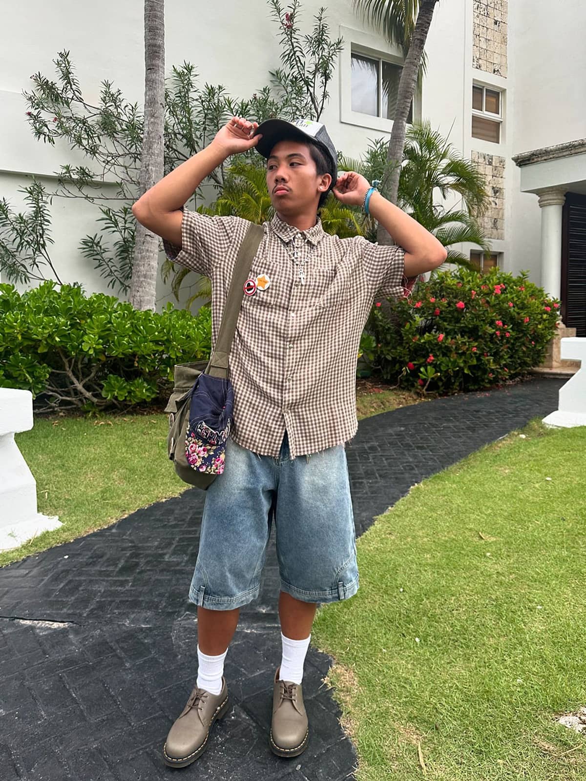 Street Reversible Short-sleeved Shirt - 2089