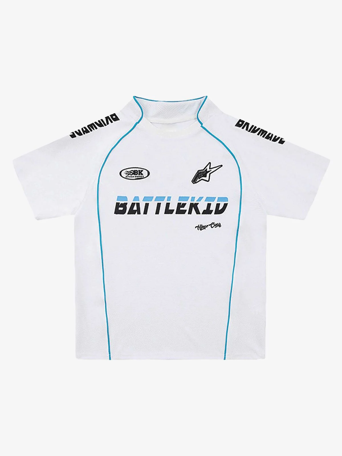 Thesupermade Racing Style Niche T-shirt - 1641