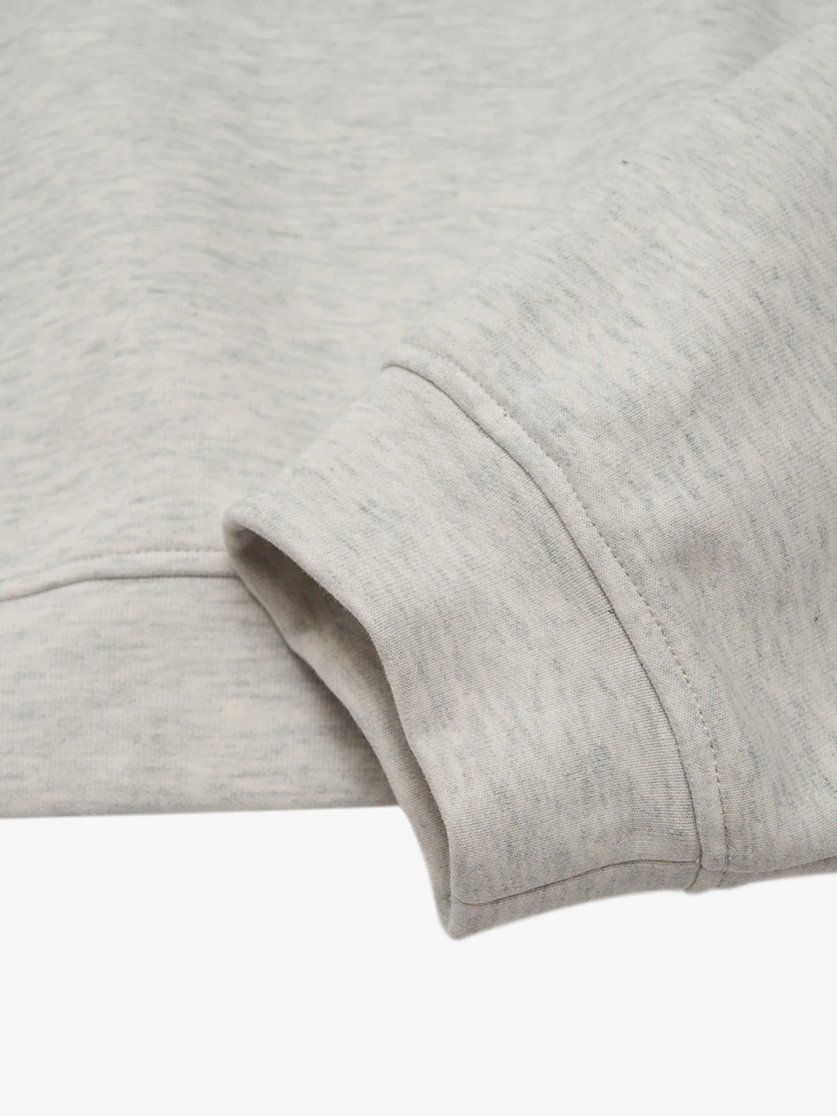 Original Denim Lapel Patchwork Sweatshirt