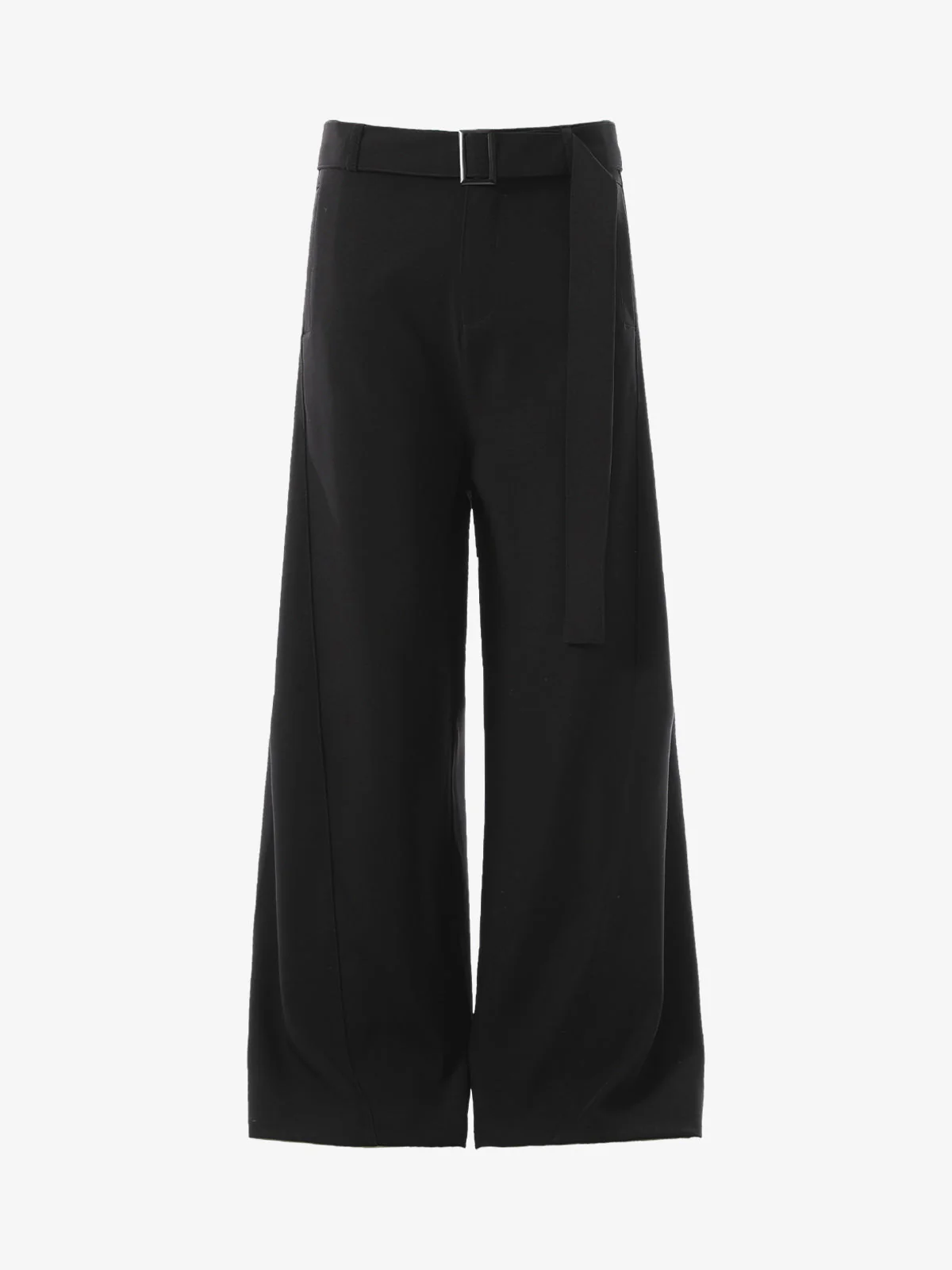 High Street Belt Pleated Flared Scimitar Pants