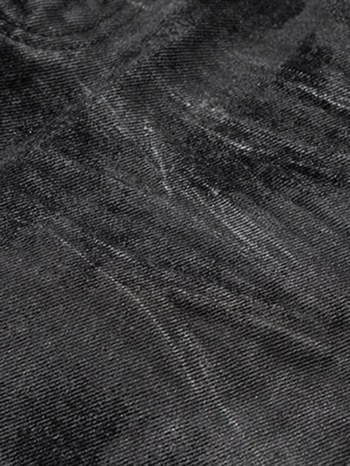 Retro Hand-Brushed Glitter Flare Jeans