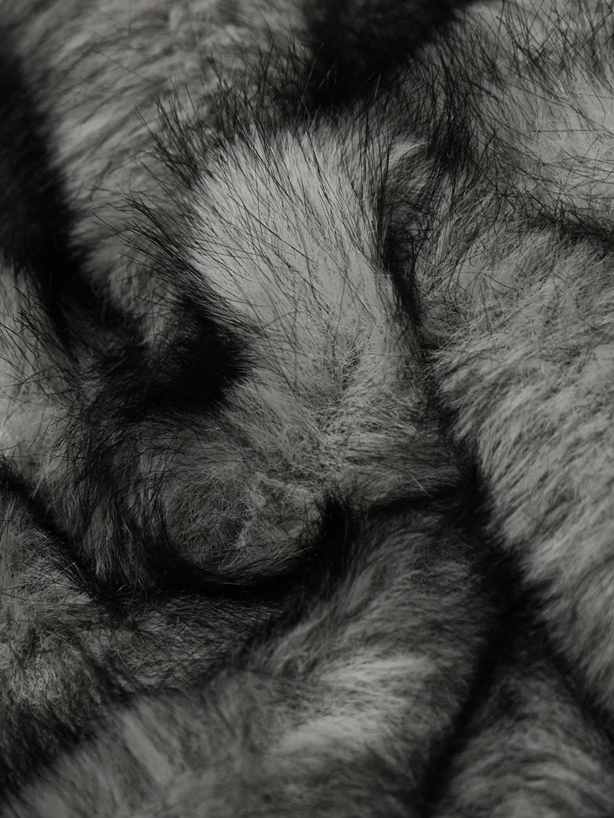 Street Fur Reversible Hooded Jacket - 2493