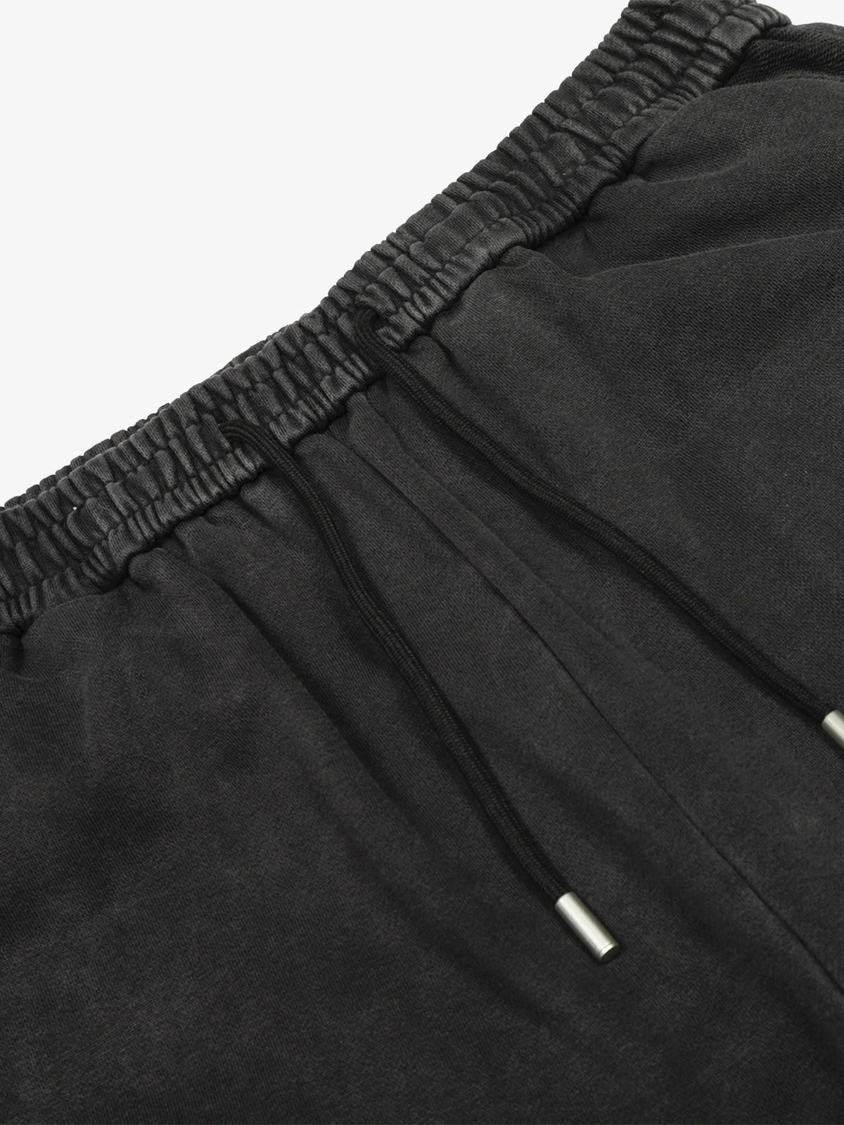 Street Washed Mottled Rivet Letter Print Baggy Sweatpants