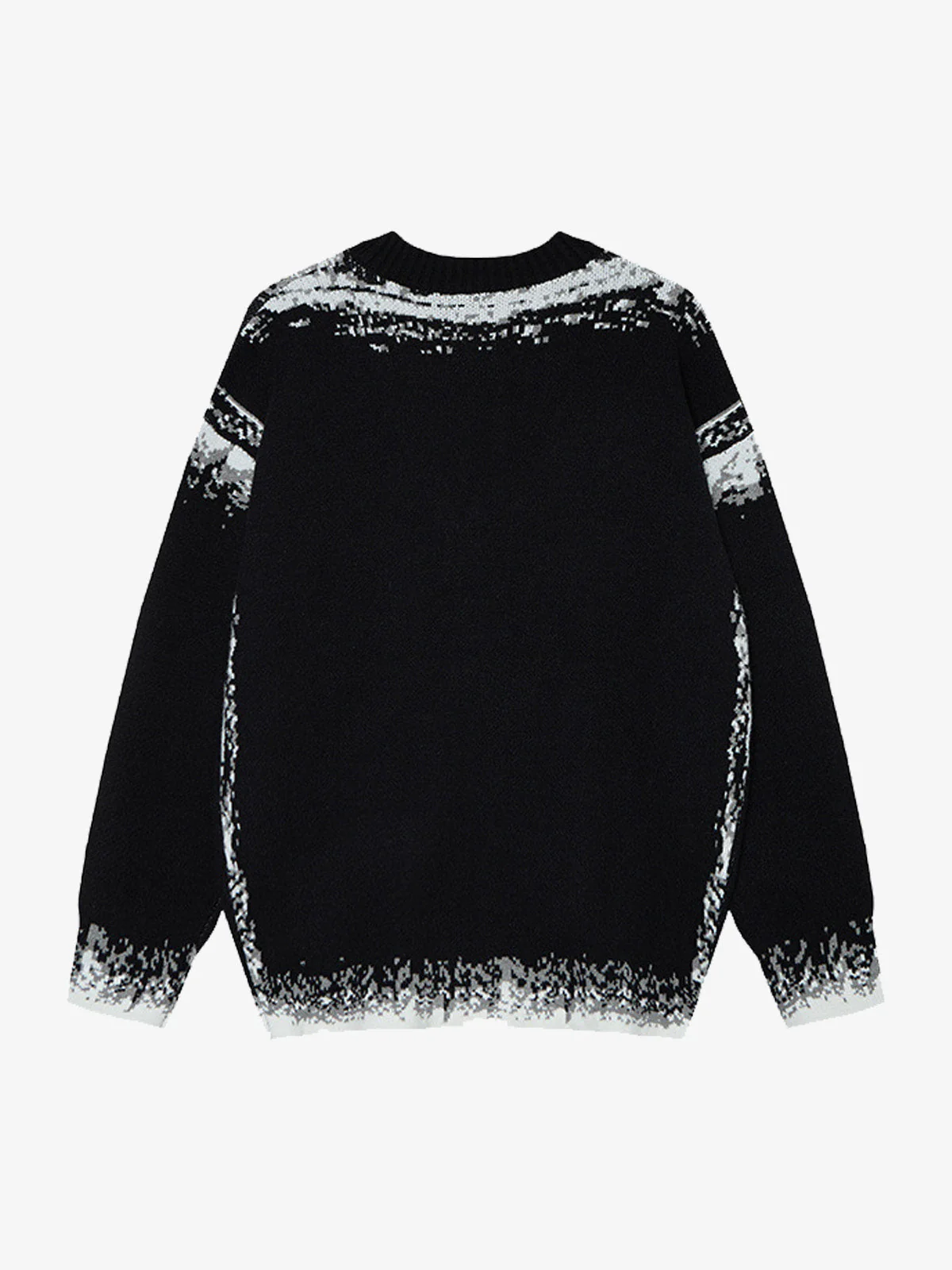 Retro Butterfly Gradient Knit Cardigan Sweater