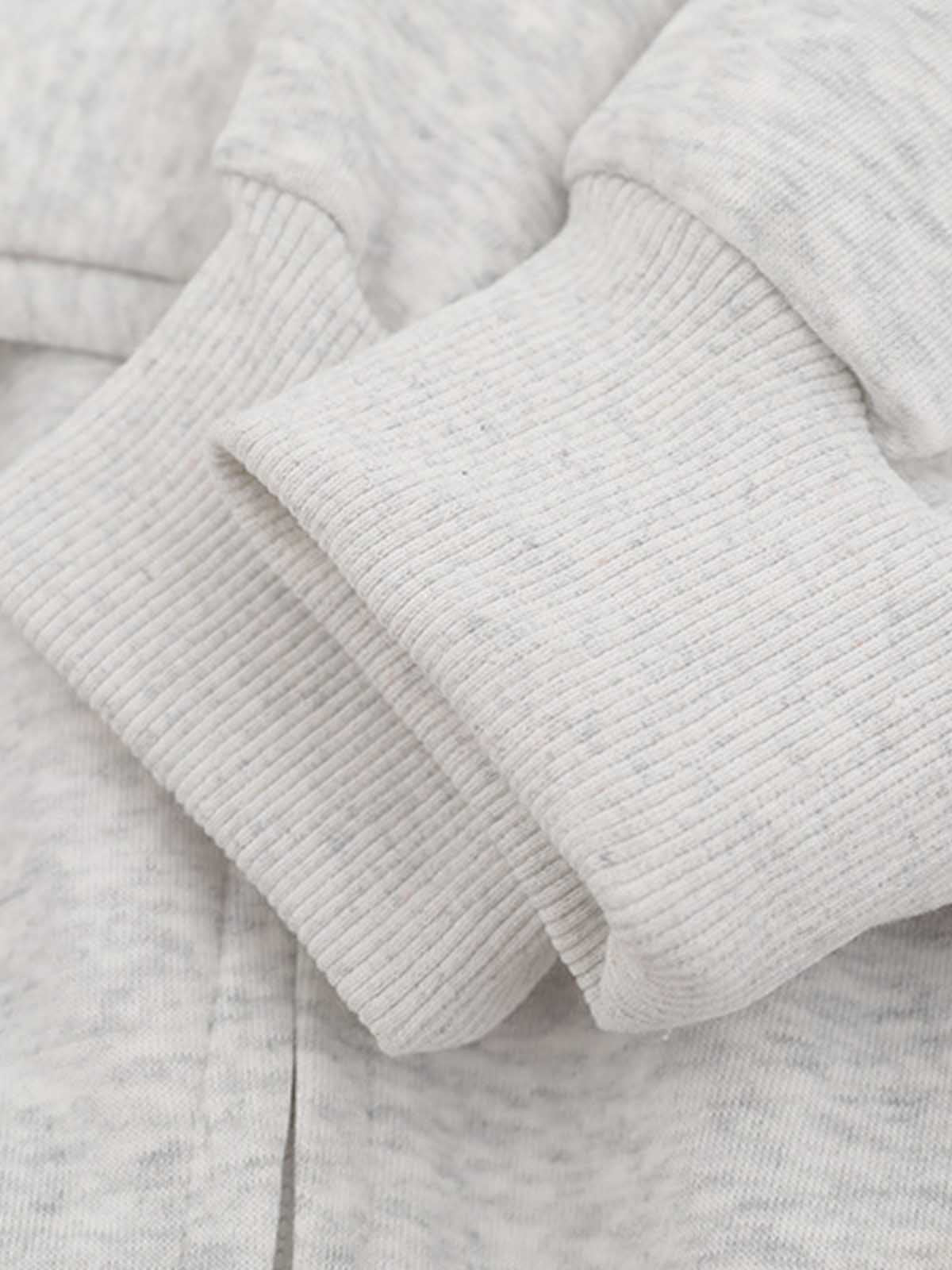 Street Hip-Hop Rhinestone Cropped Zip Up Hoodie