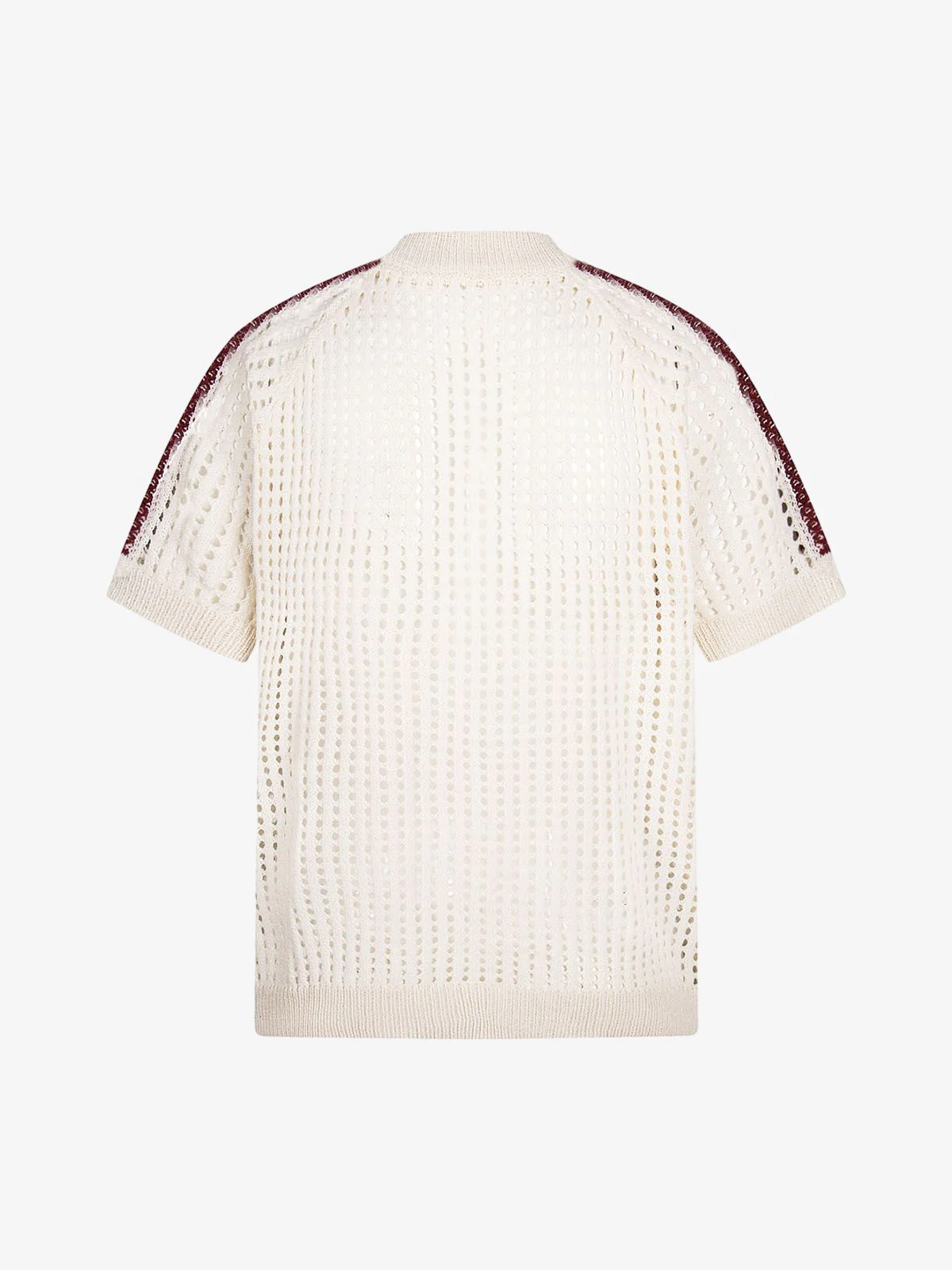 Mesh Zip-Up Sports Jersey Short Sleeve Shirt