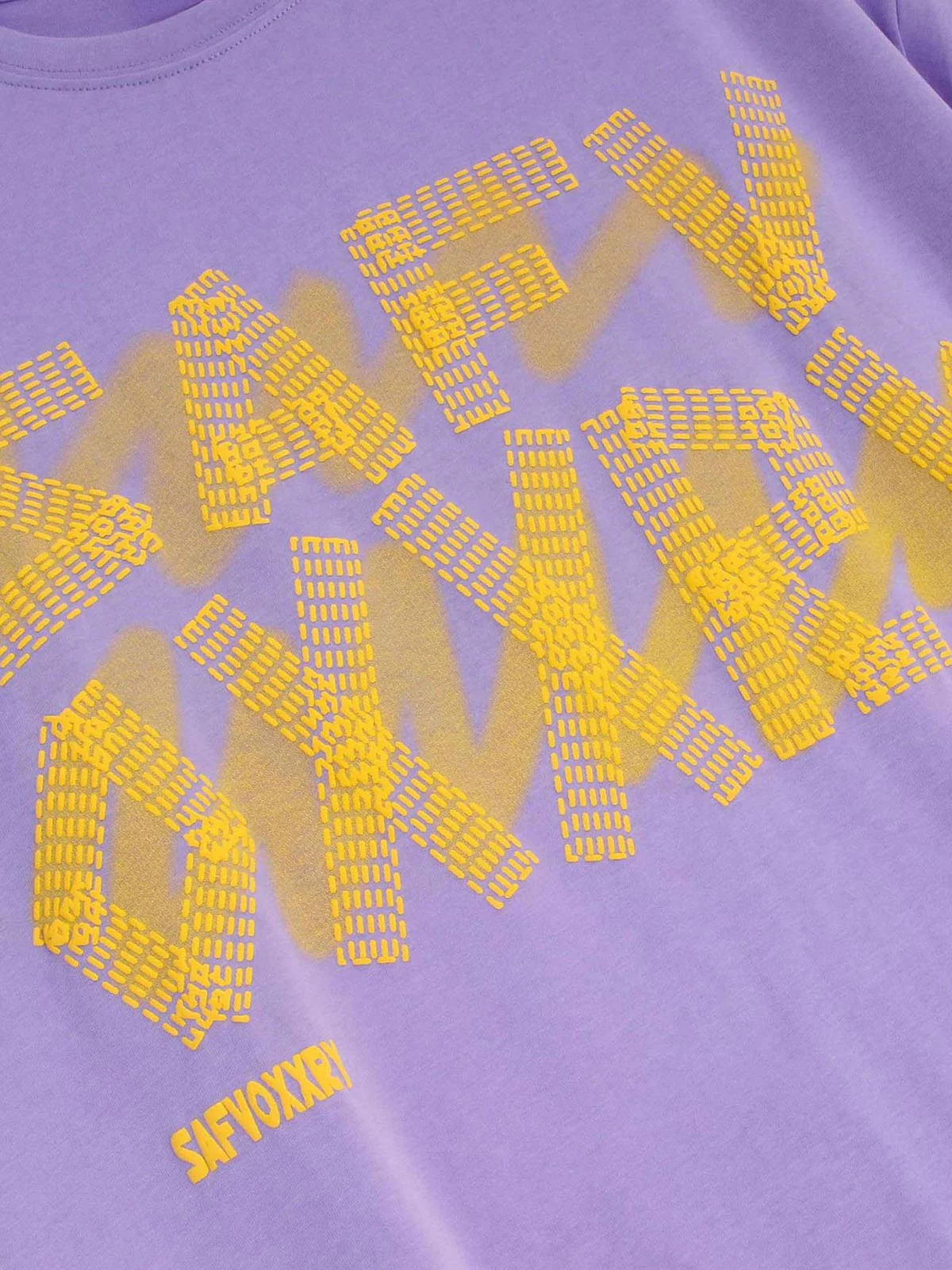 Thesupermade Creative Alphabet Printed T-Shirt