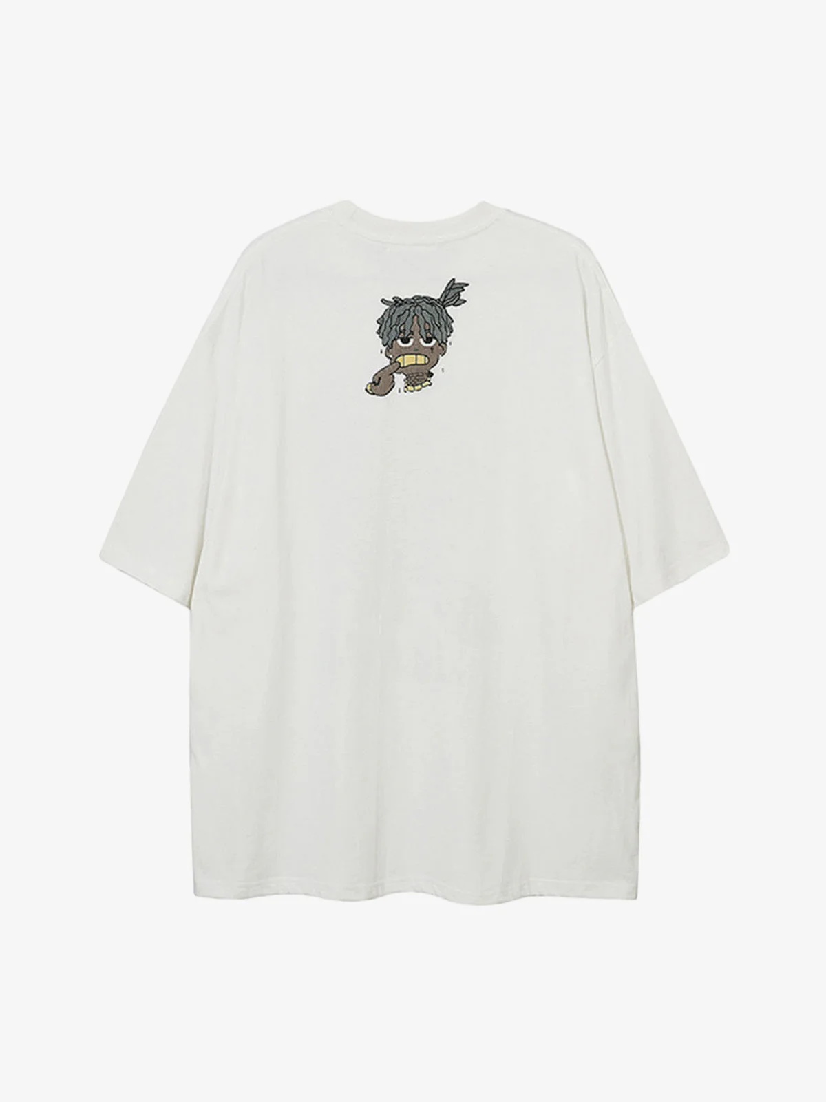 Thesupermade Cartoon Foam Loose T-Shirt