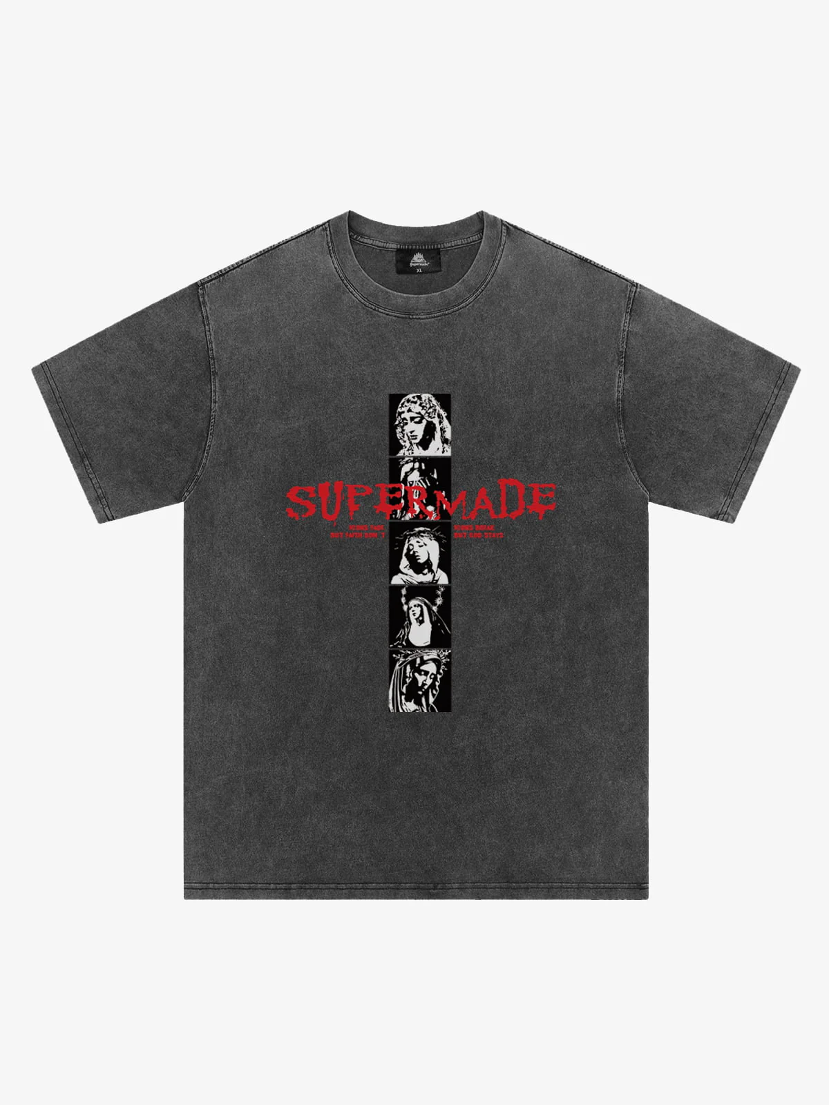 Mary Vintage-Inspired Graphic Design T-Shirt