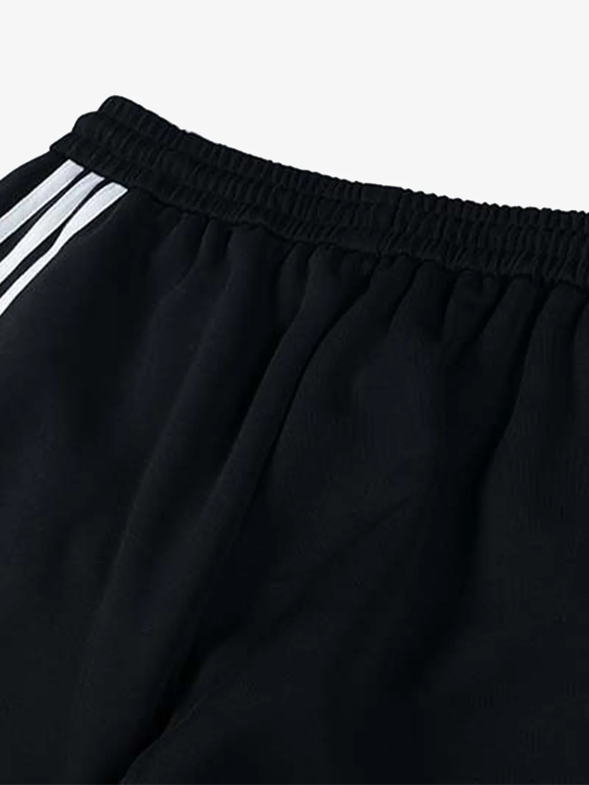 Street Patterned Striped Barrel Casual Pants