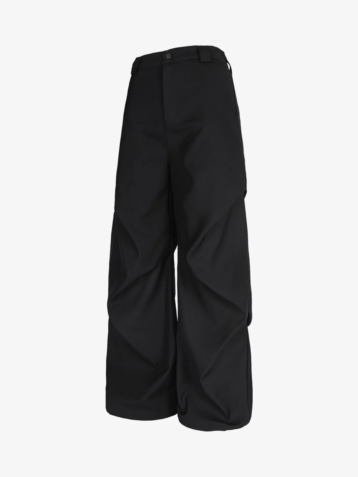 Woven Retro Cleanfit Pleated Drape Pants