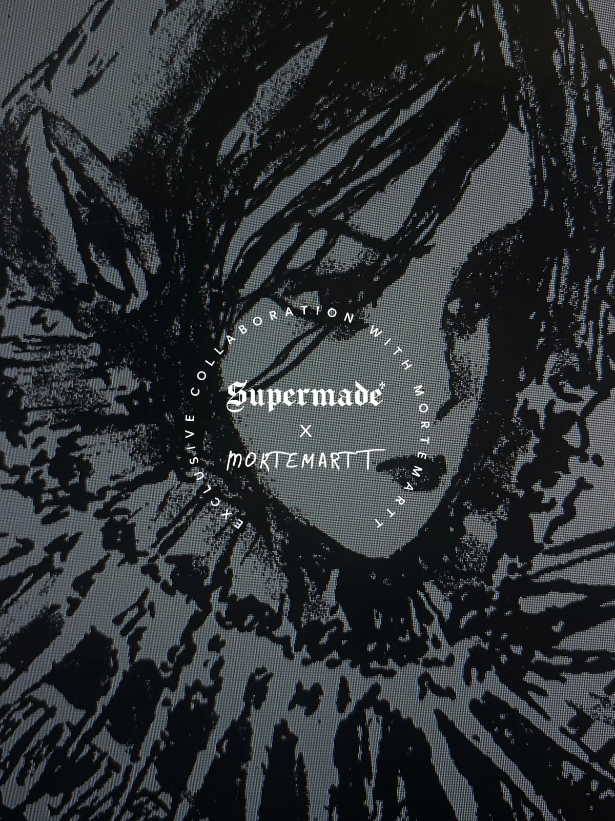 Supermade × Mortemartt Graphic Hooded Jacket- 2279