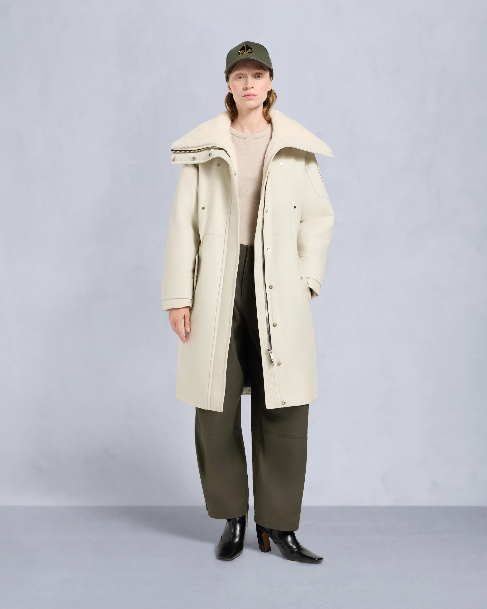 ORIGINAL STORM SHEARLING TRIM PARKA