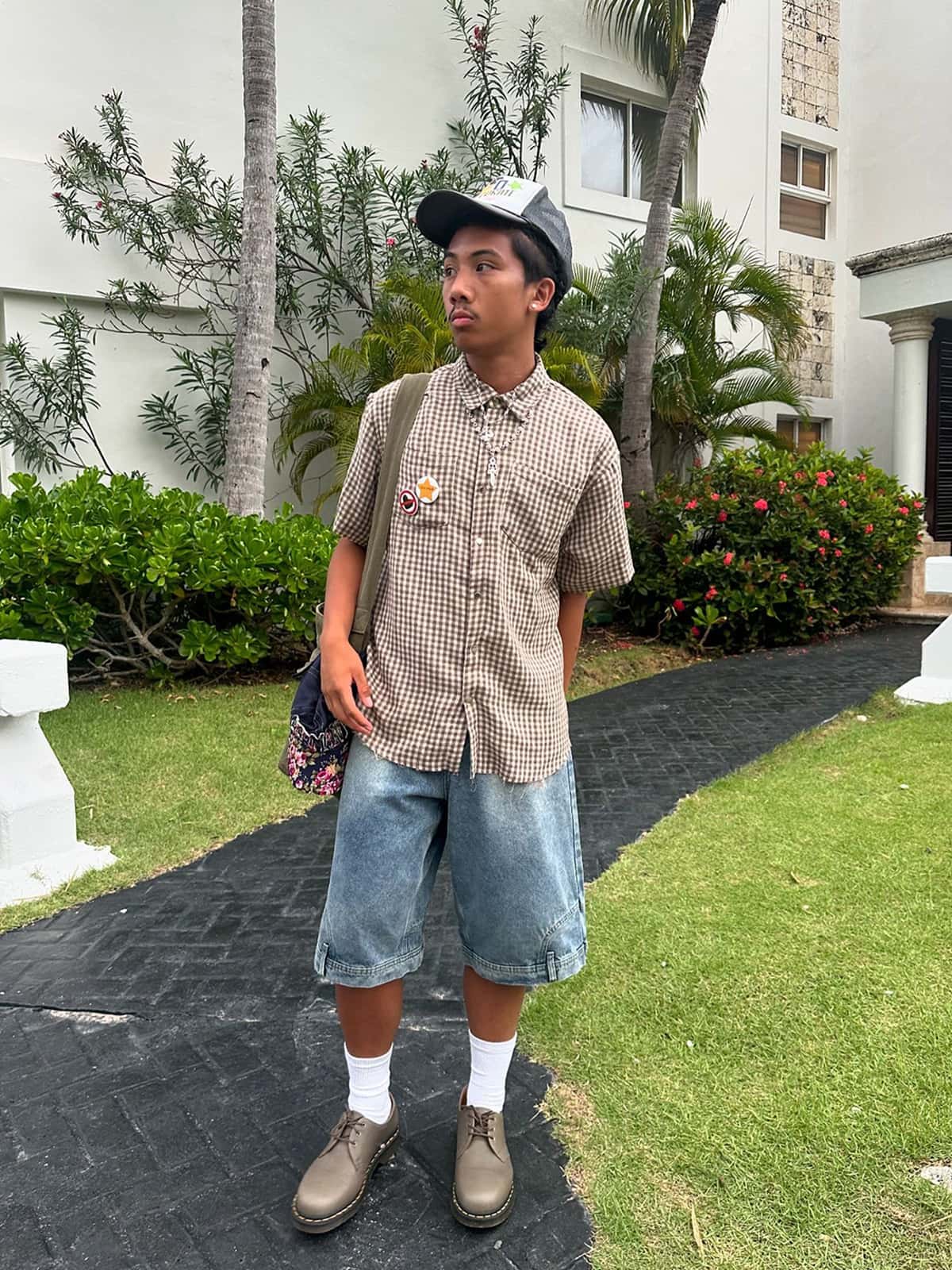 Street Reversible Short-sleeved Shirt - 2089