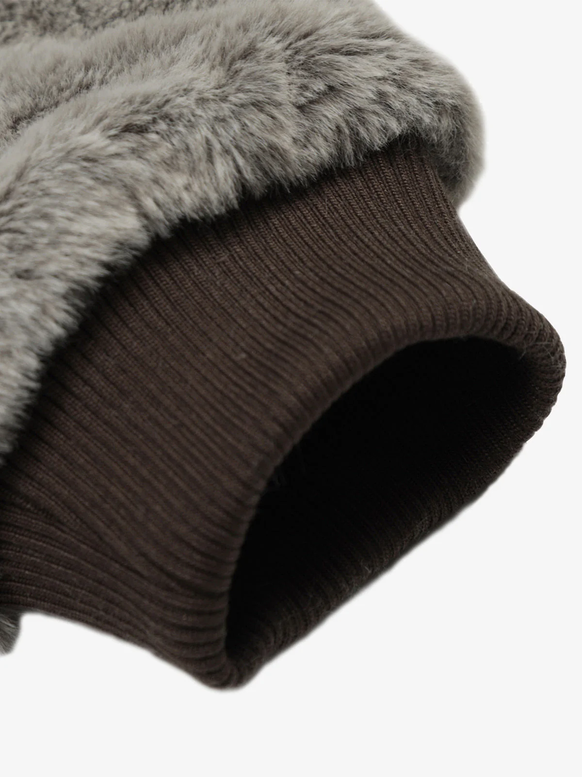 Retro Reversible Fleece Lined Zip-up Hooded Jacket