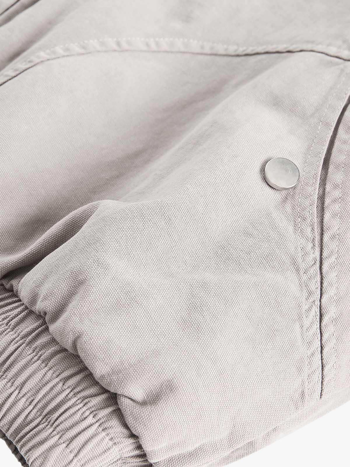 Spliced Fur Hooded Quilted Jacket - 2285