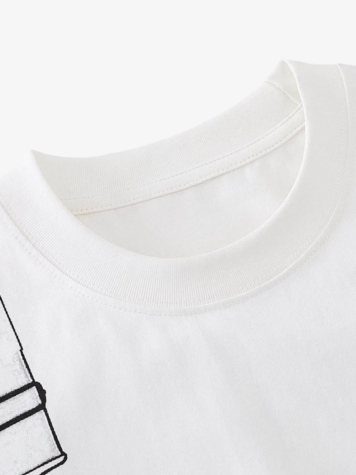 Jacket Print Graphic T-Shirt