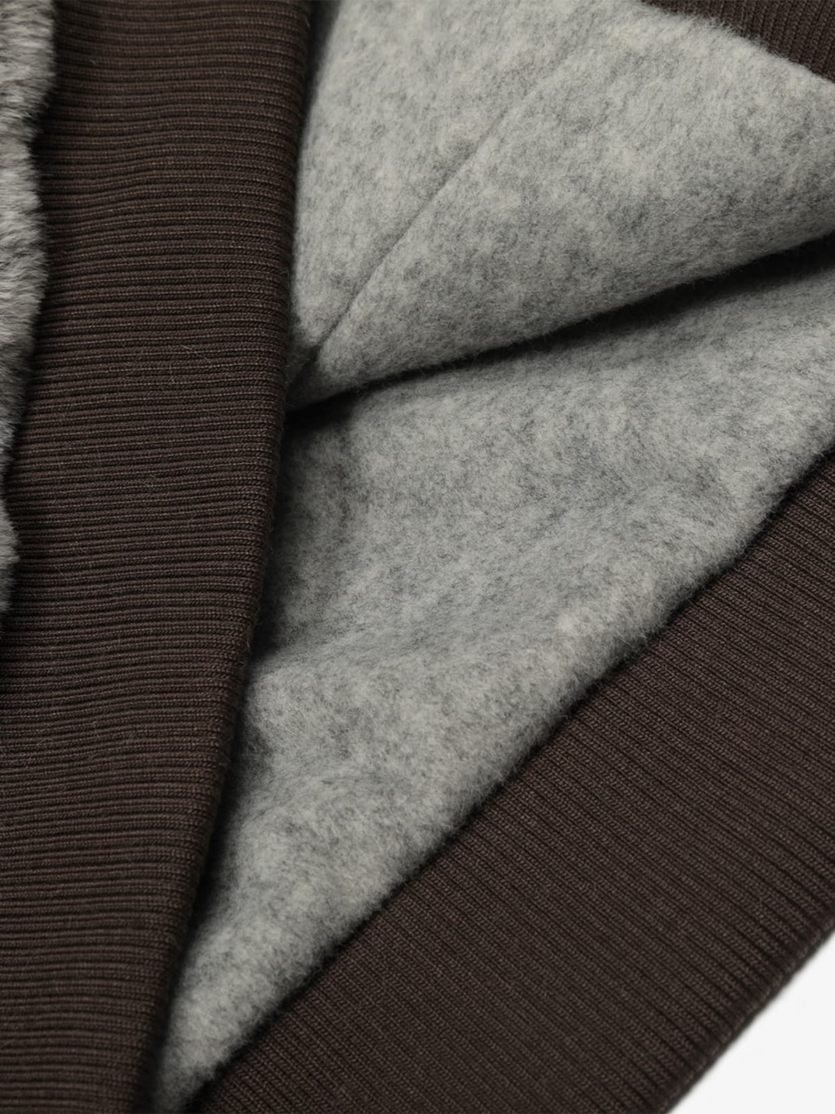 Retro Reversible Fleece Lined Zip-up Hooded Jacket